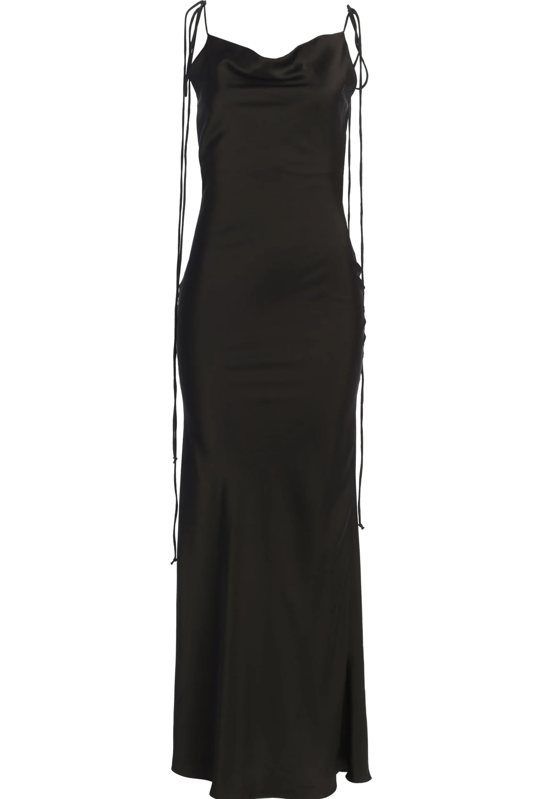 black_irresistible_satin__2.webp JLUXLABEL Black Irresistible Satin Maxi Dress