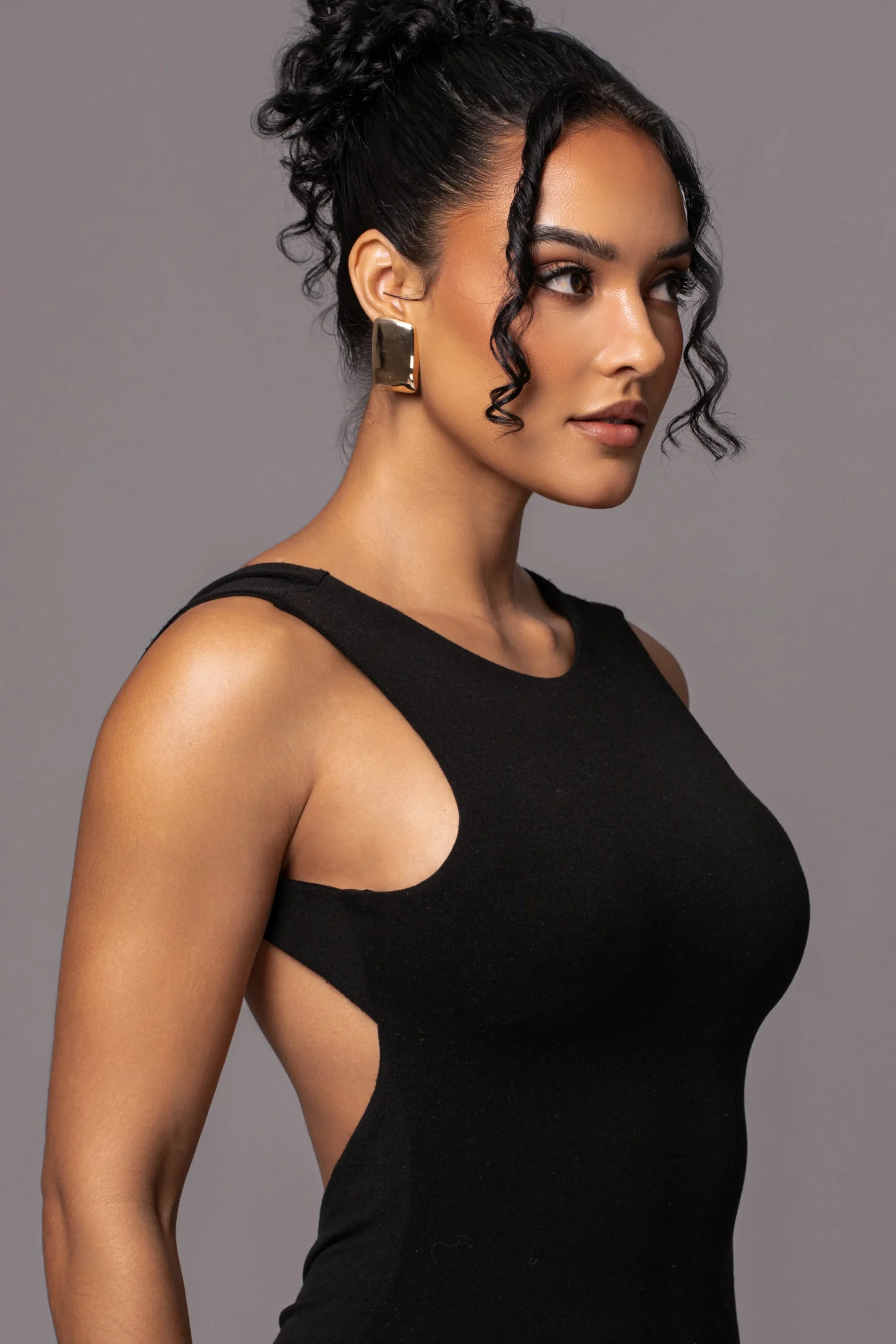 black_jluxbasix_front_and_5.webp JLUXLABEL Black JLUXBASIX FRONT AND CENTER MAXI DRESS