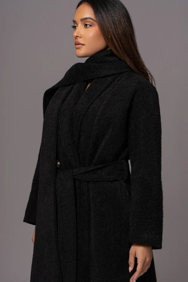 JLUXLABEL Black Jonah Coat