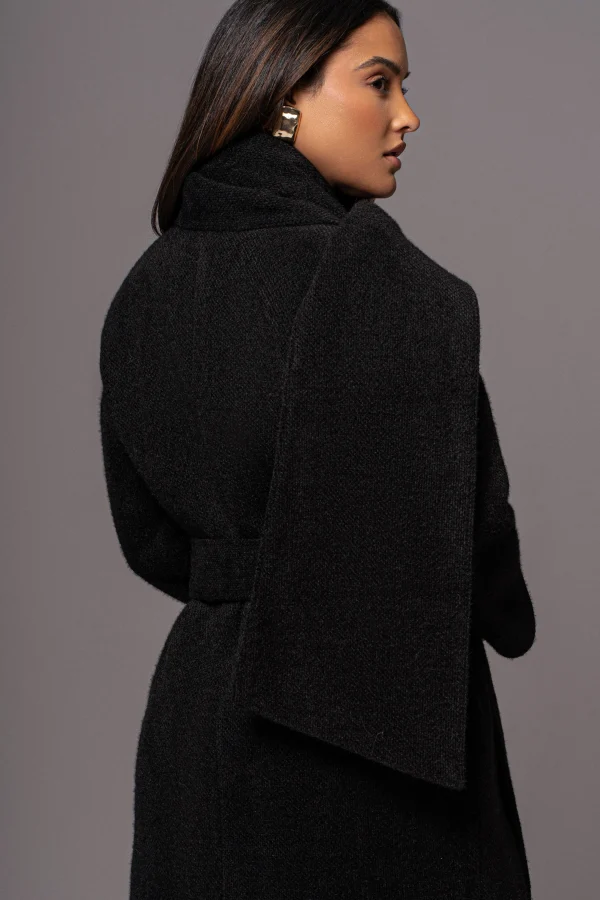 JLUXLABEL Black Jonah Coat