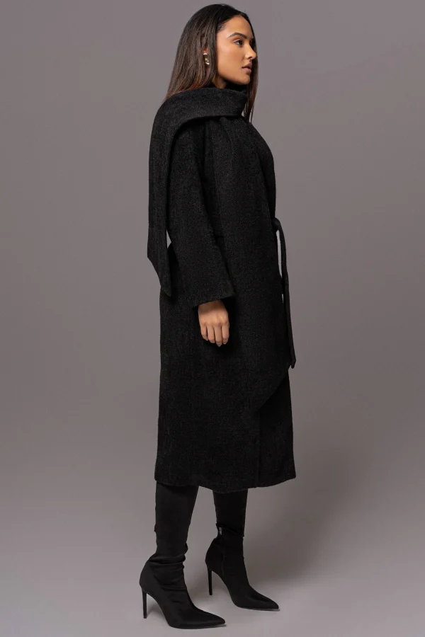 JLUXLABEL Black Jonah Coat