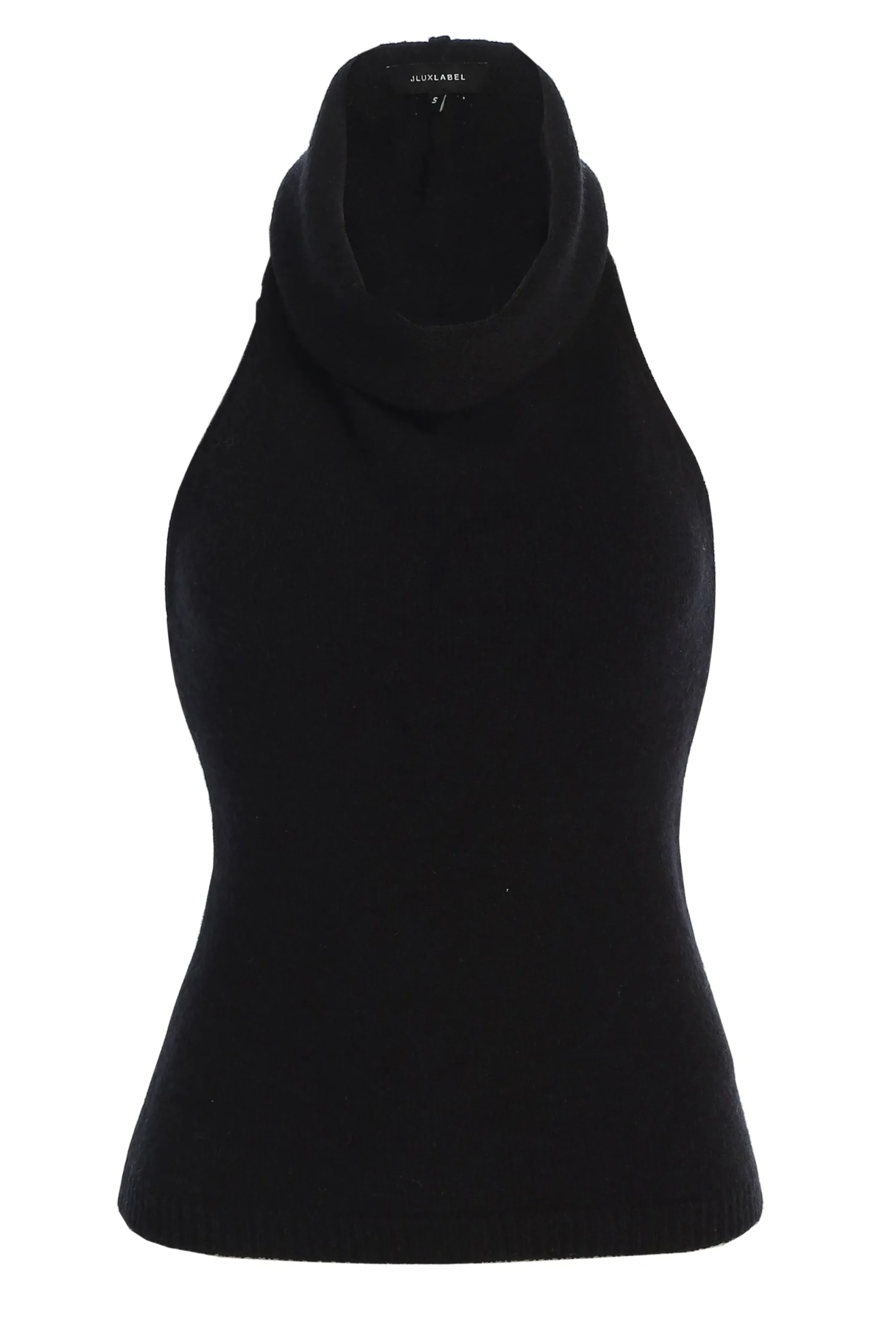 black_joya_rib_knit_top_1.webp JLUXLABEL Black Joya Rib Knit Top