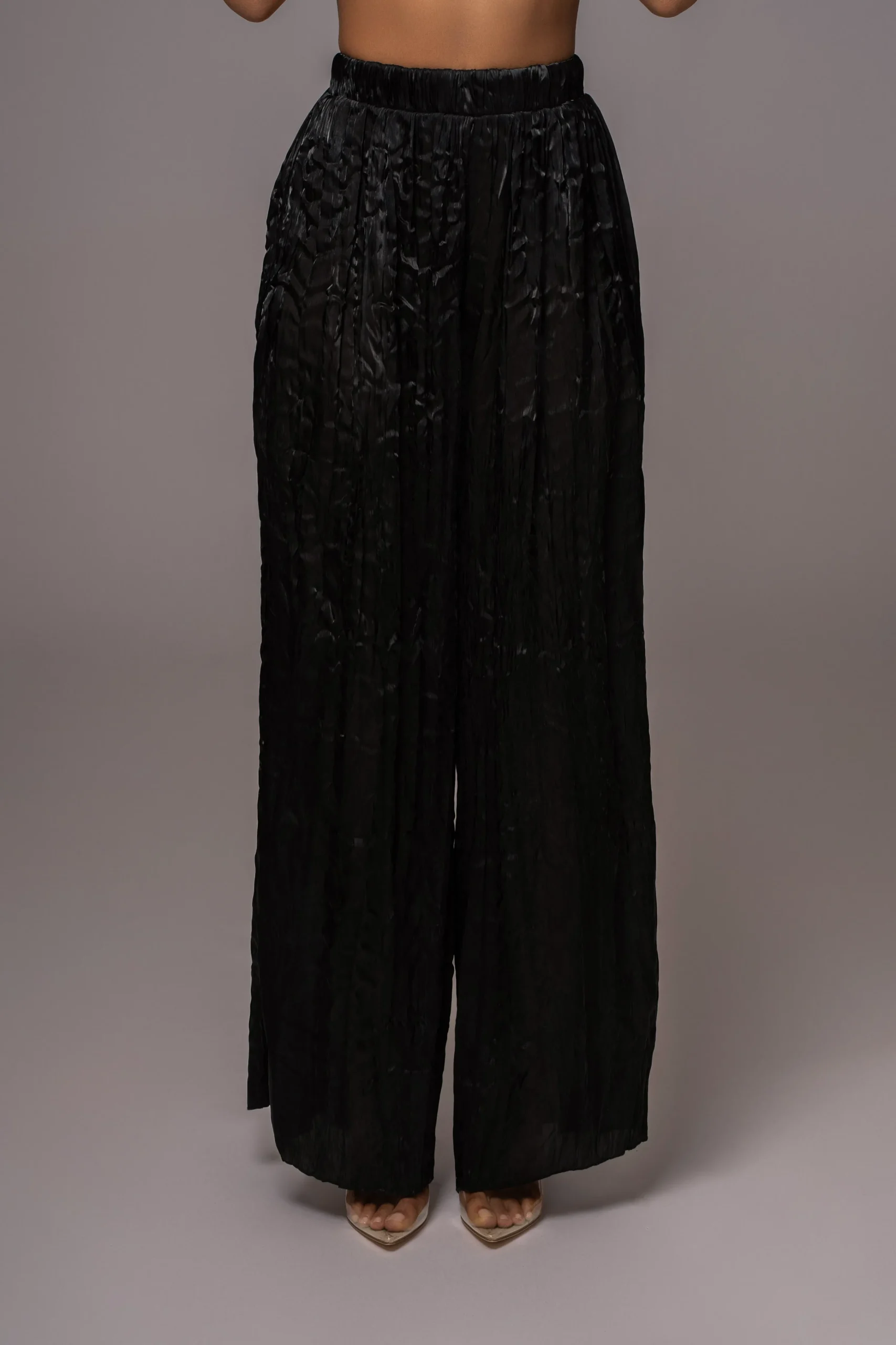 black_lets_get_away_satin_3.webp JLUXLABEL Black Lets Get Away Satin Pant Set