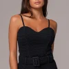 JLUXLABEL Black Lila Bustier