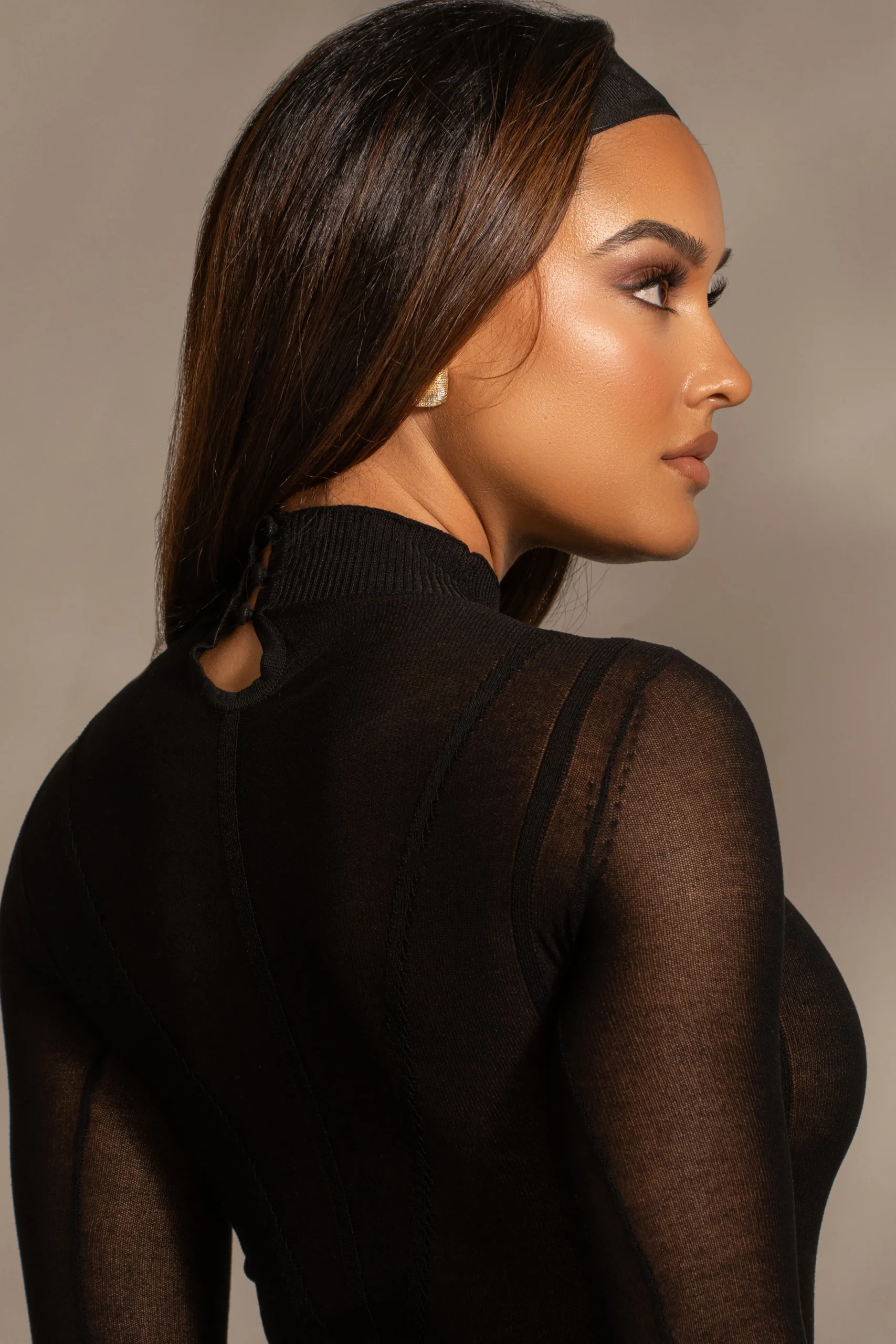 black_lori_sheer_knit_bod_7.webp JLUXLABEL Black Lori Sheer Knit Bodysuit