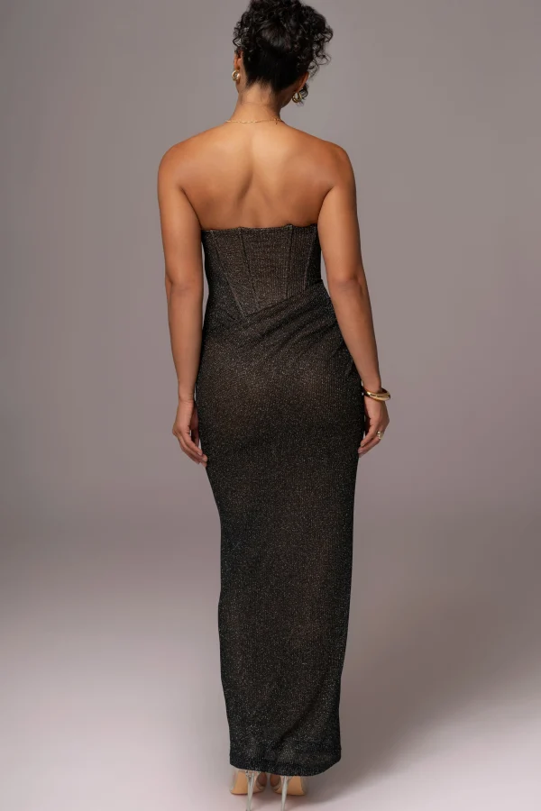 JLUXLABEL Black Lush Life Maxi Dress