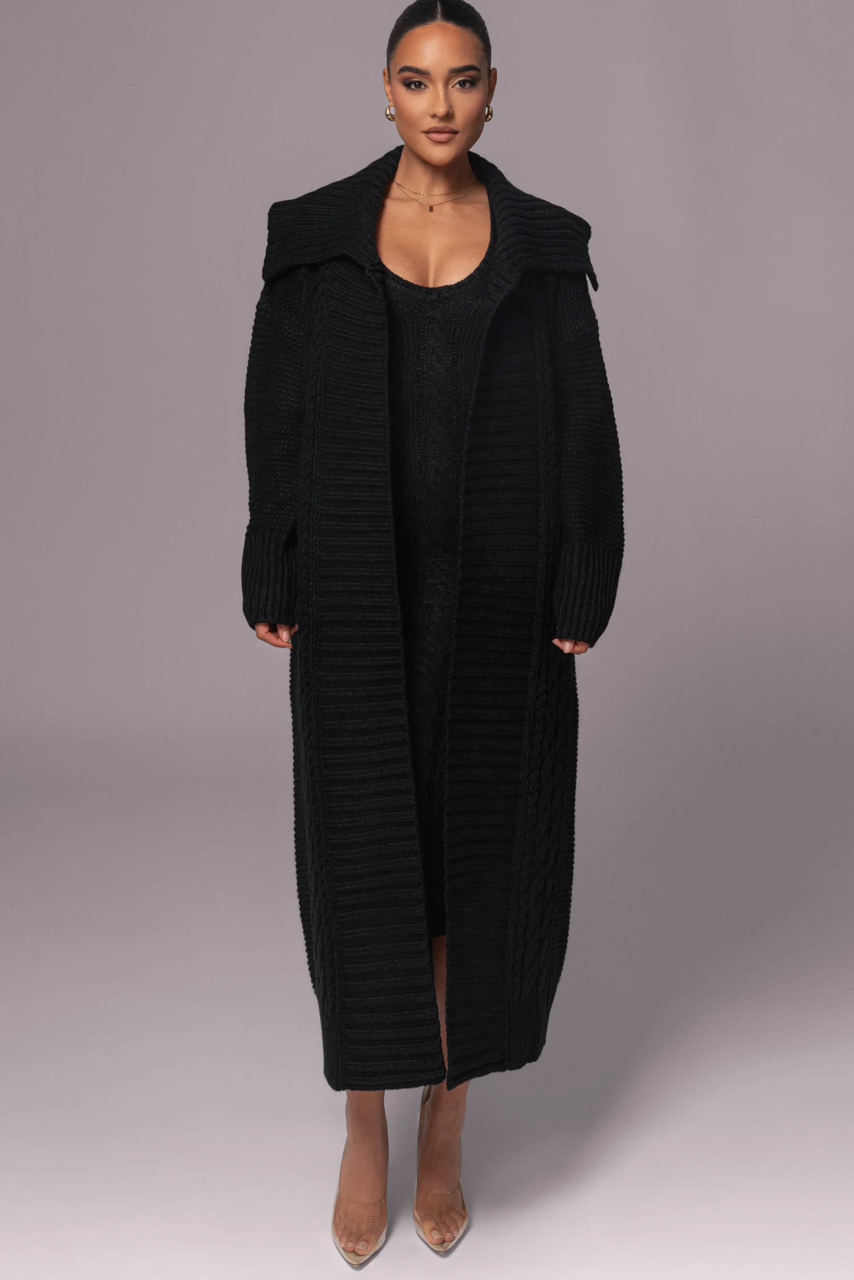 black_malinda_sweater_kni_0.webp JLUXLABEL Black Malinda Sweater Knit Cardigan