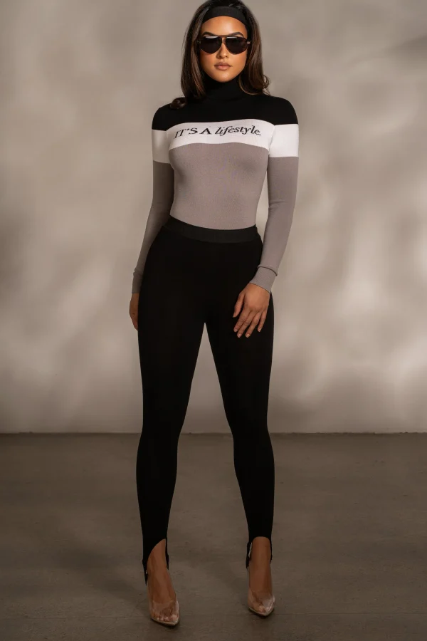 JLUXLABEL Black Marlow Leggings