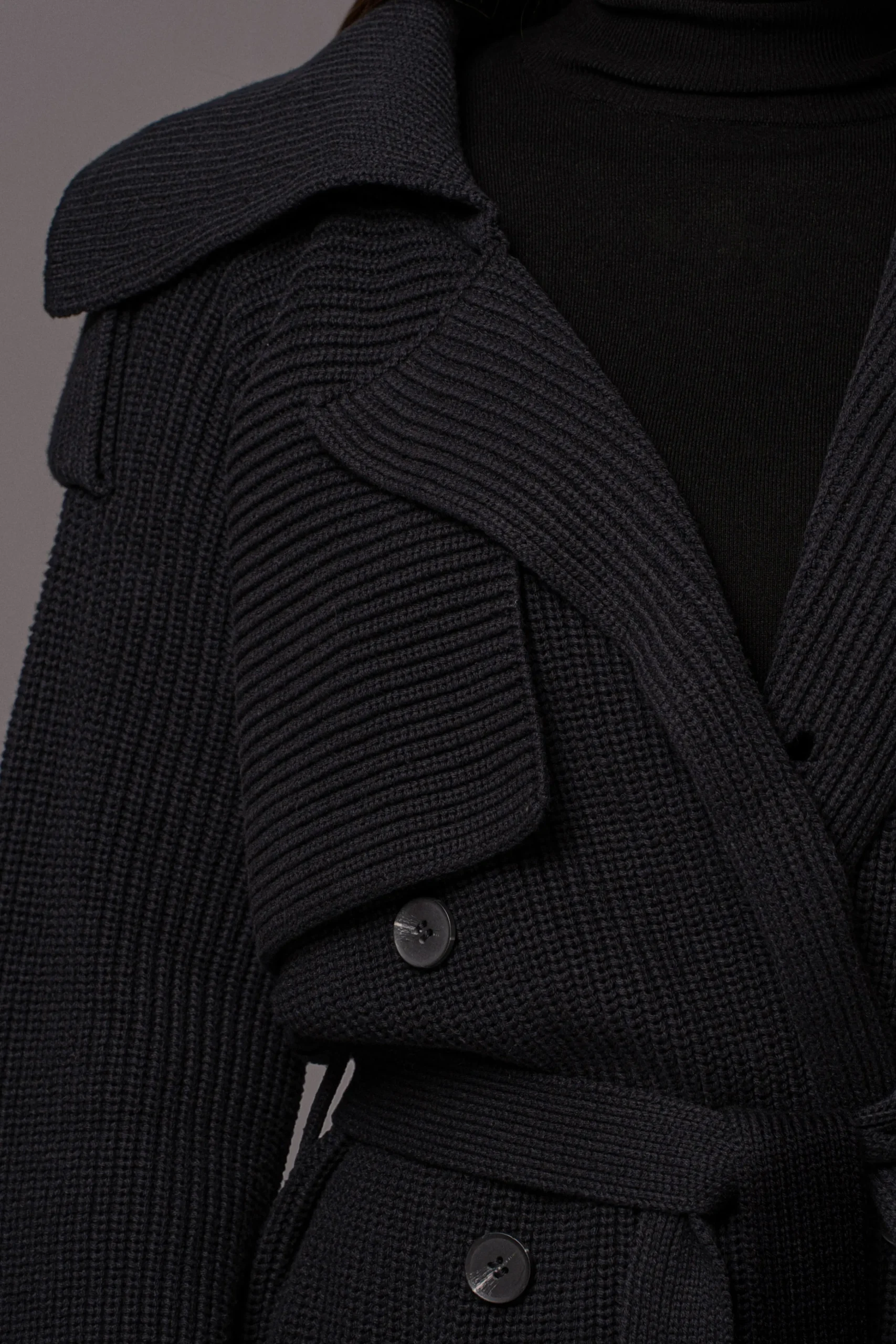 black_maxinne_knit_coat_5.webp JLUXLABEL Black Maxinne Knit Coat