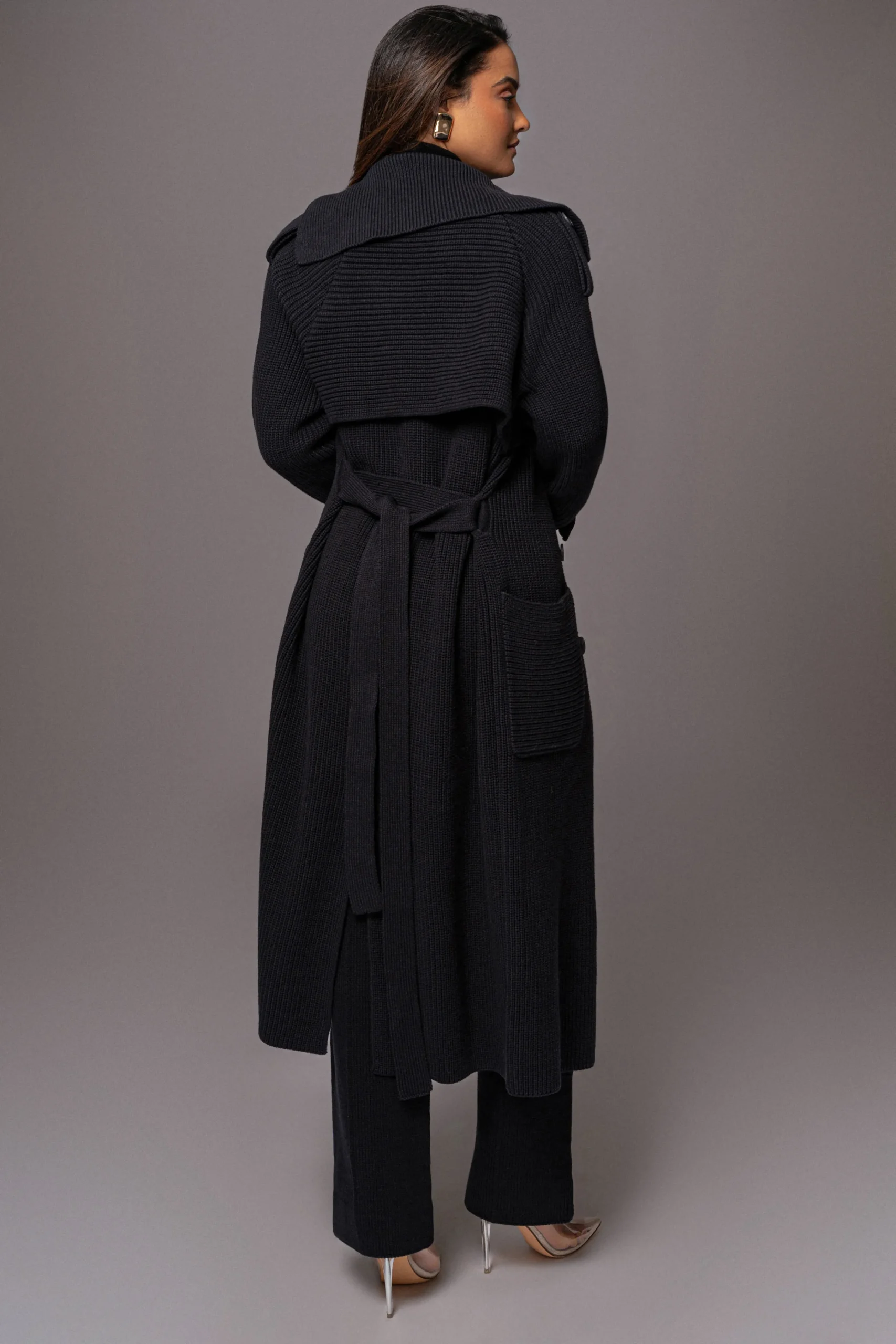 black_maxinne_knit_coat_8.webp JLUXLABEL Black Maxinne Knit Coat