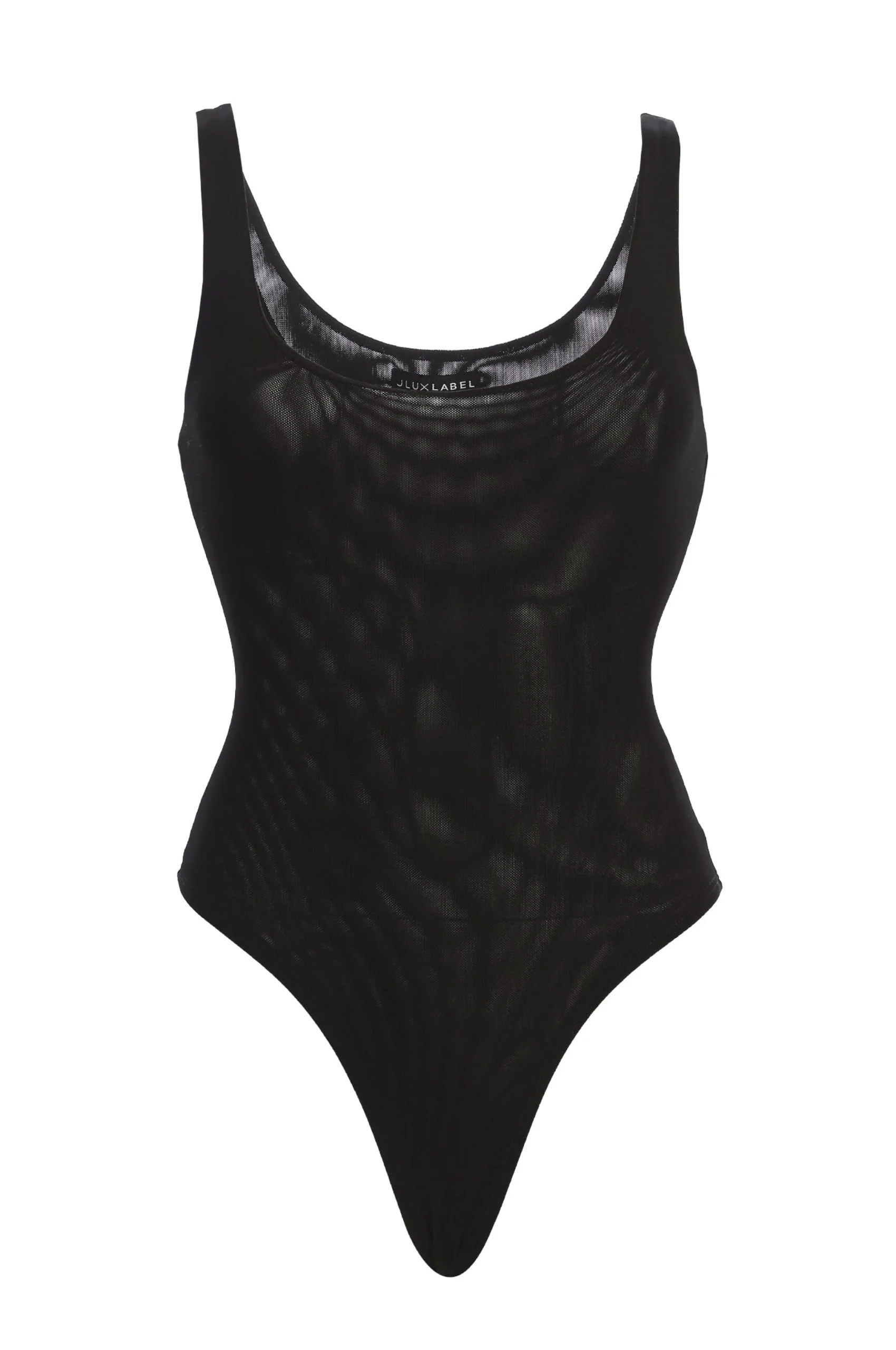 black_mesh_essentials_tan_0.webp JLUXLABEL Black Mesh Essentials Tank Bodysuit Undergarment