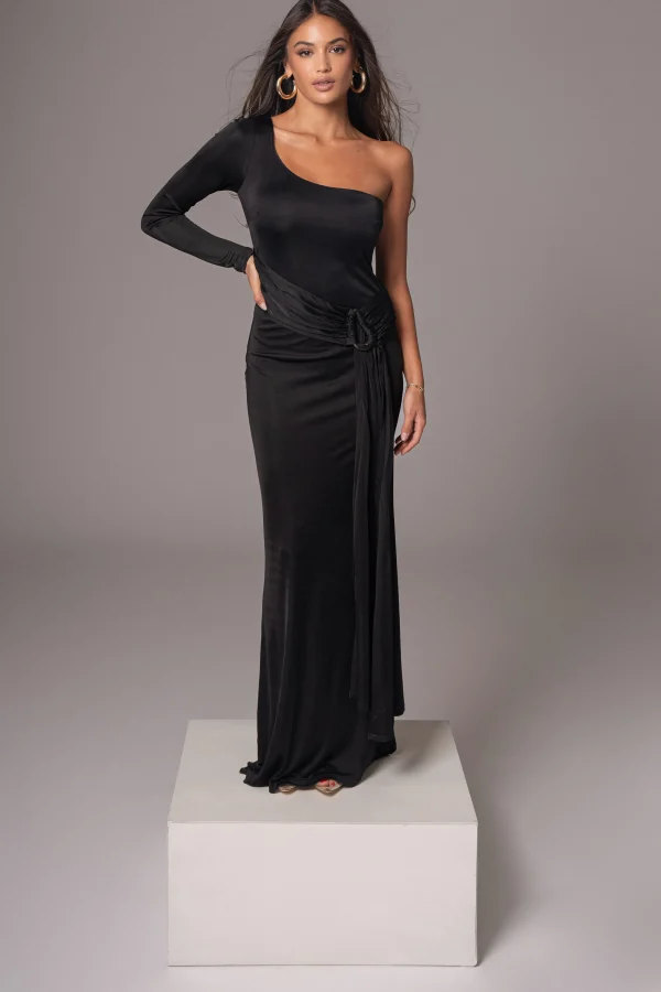 JLUXLABEL Black Muoi Maxi Dress
