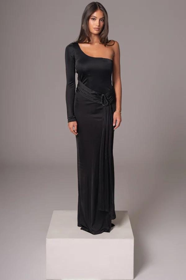 JLUXLABEL Black Muoi Maxi Dress