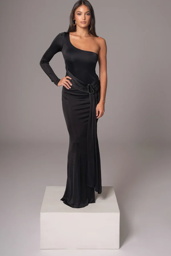 JLUXLABEL Black Muoi Maxi Dress