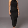 JLUXLABEL Black Nostalgia High Waist Skirt
