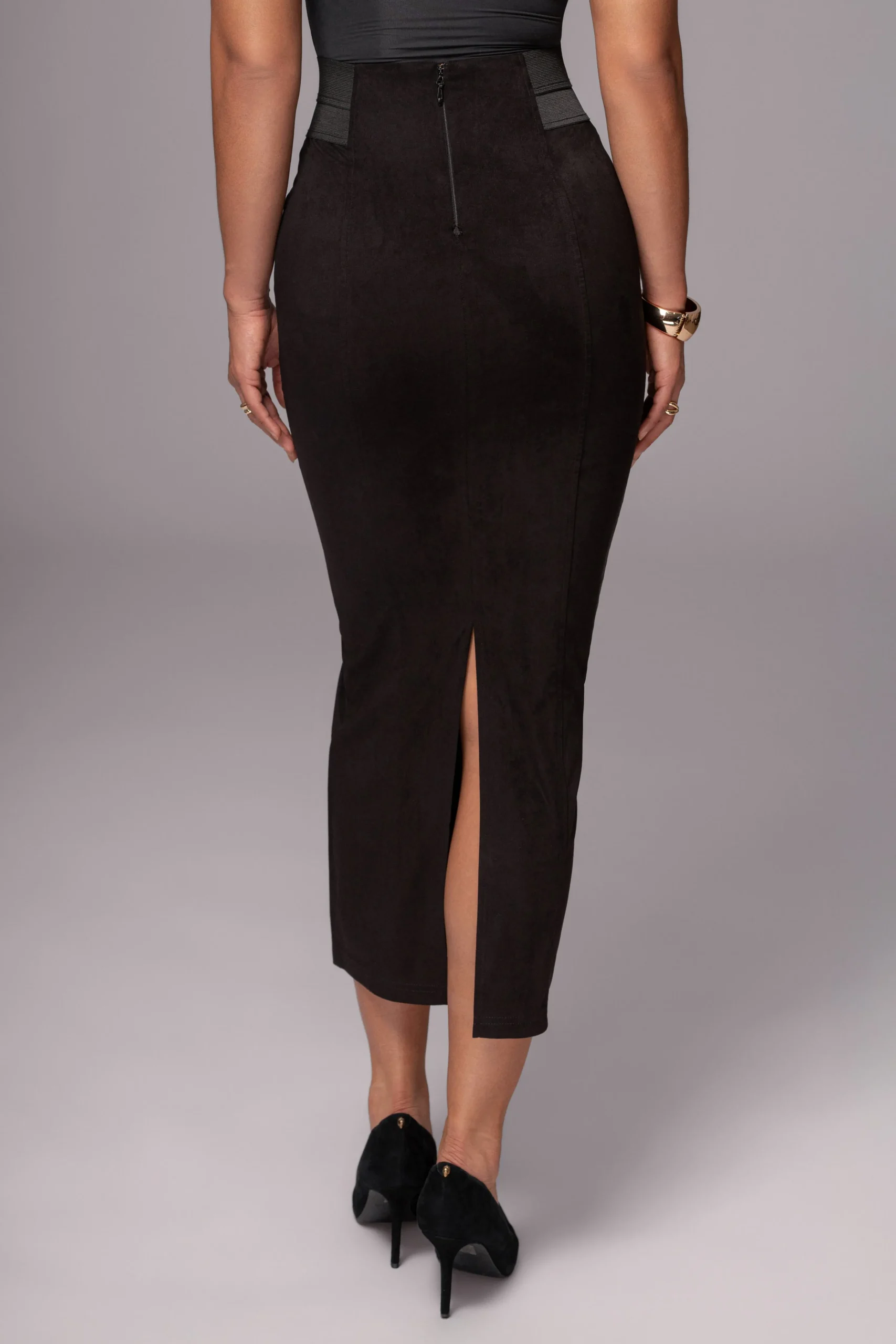 black_phoenix_suede_skirt_5.webp JLUXLABEL Black Phoenix Suede Skirt