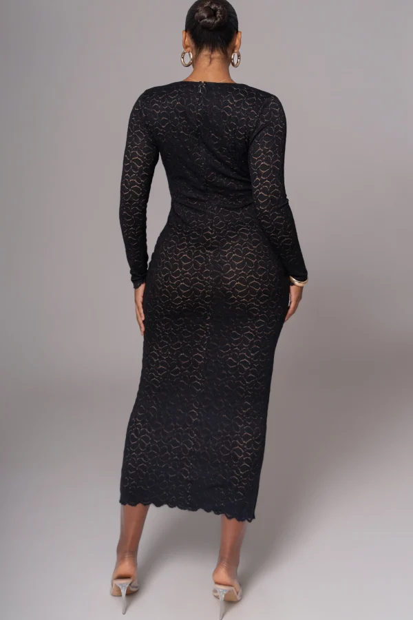 JLUXLABEL Black Reunited Maxi Dress