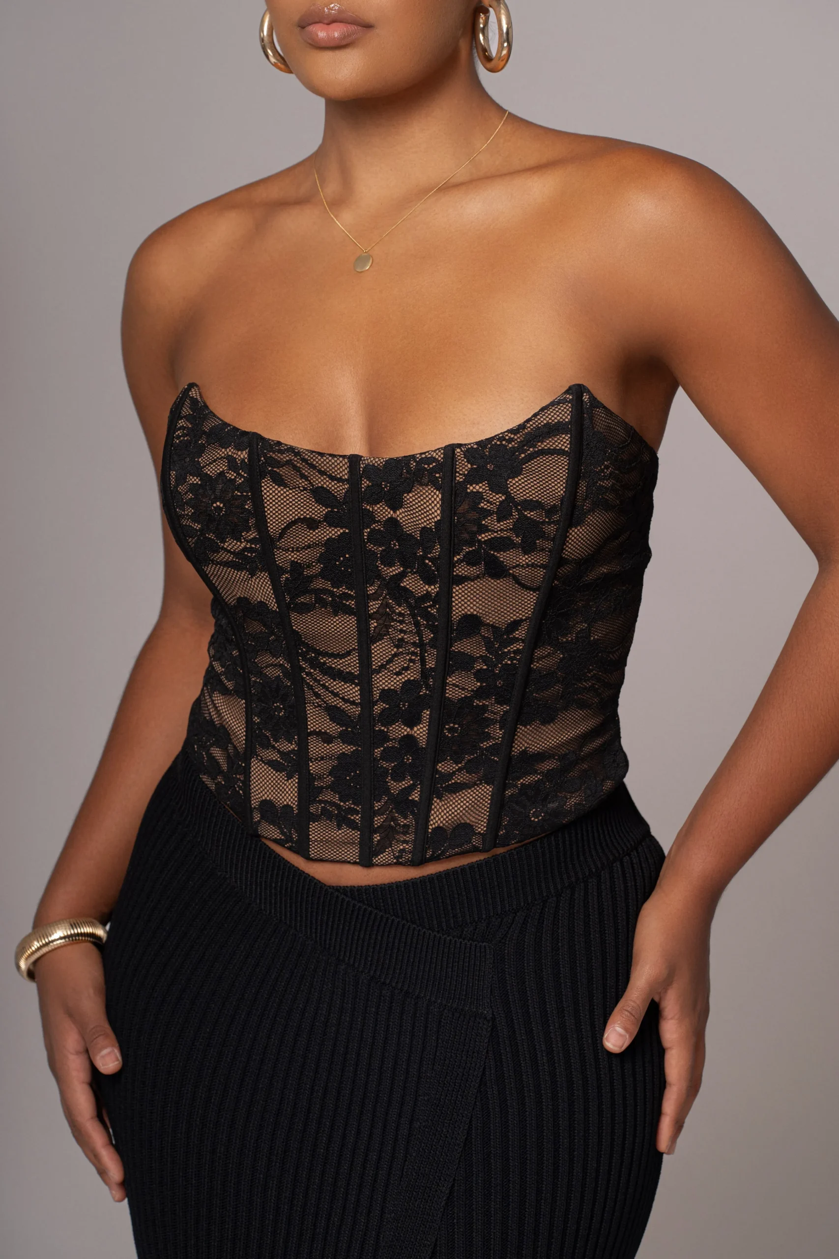 black_rosemere_lace_top_0.webp JLUXLABEL Black Rosemere Lace Top