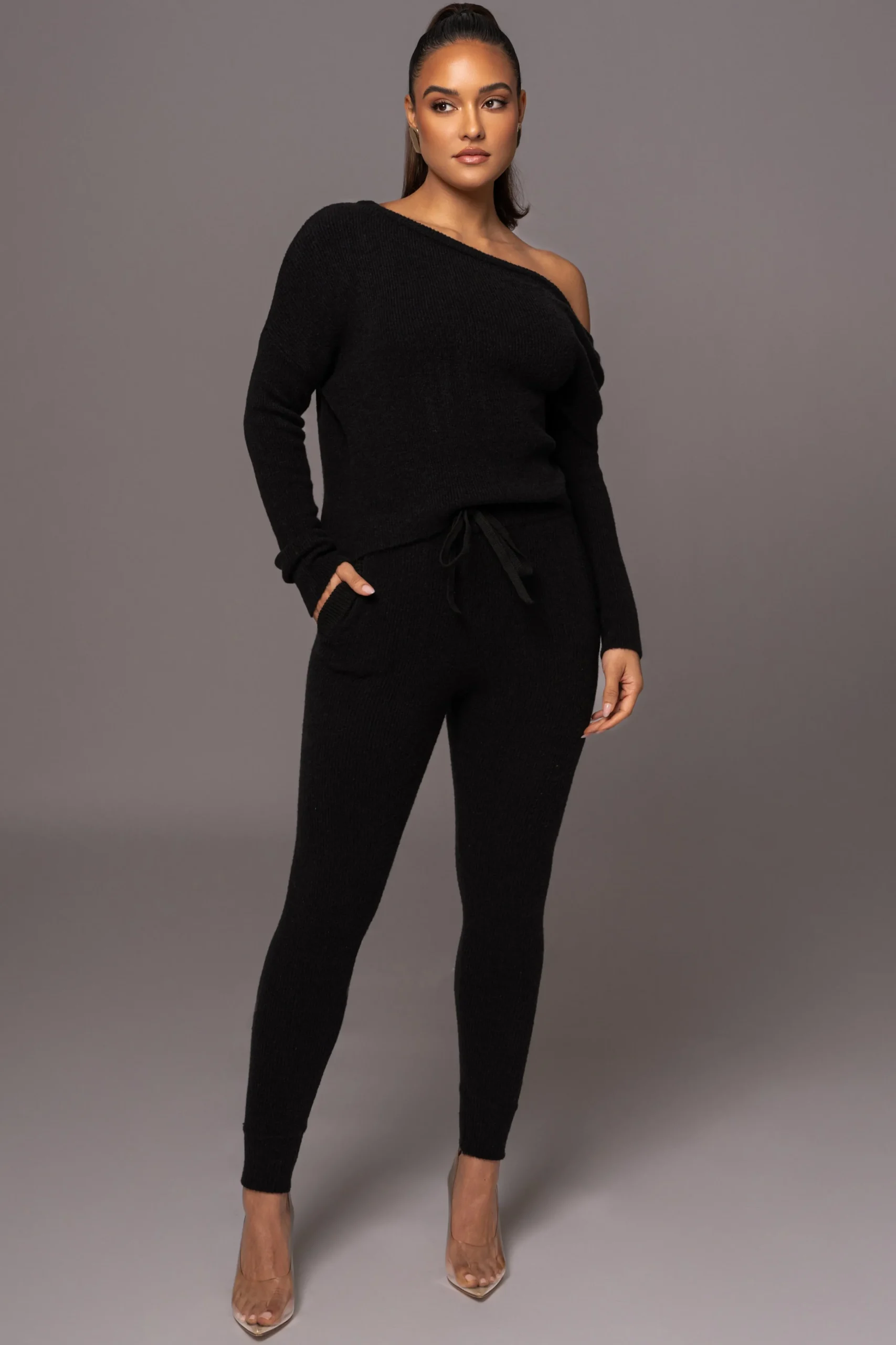black_sedona_knit_pant_se_0.webp JLUXLABEL Black Sedona Knit Pant Set