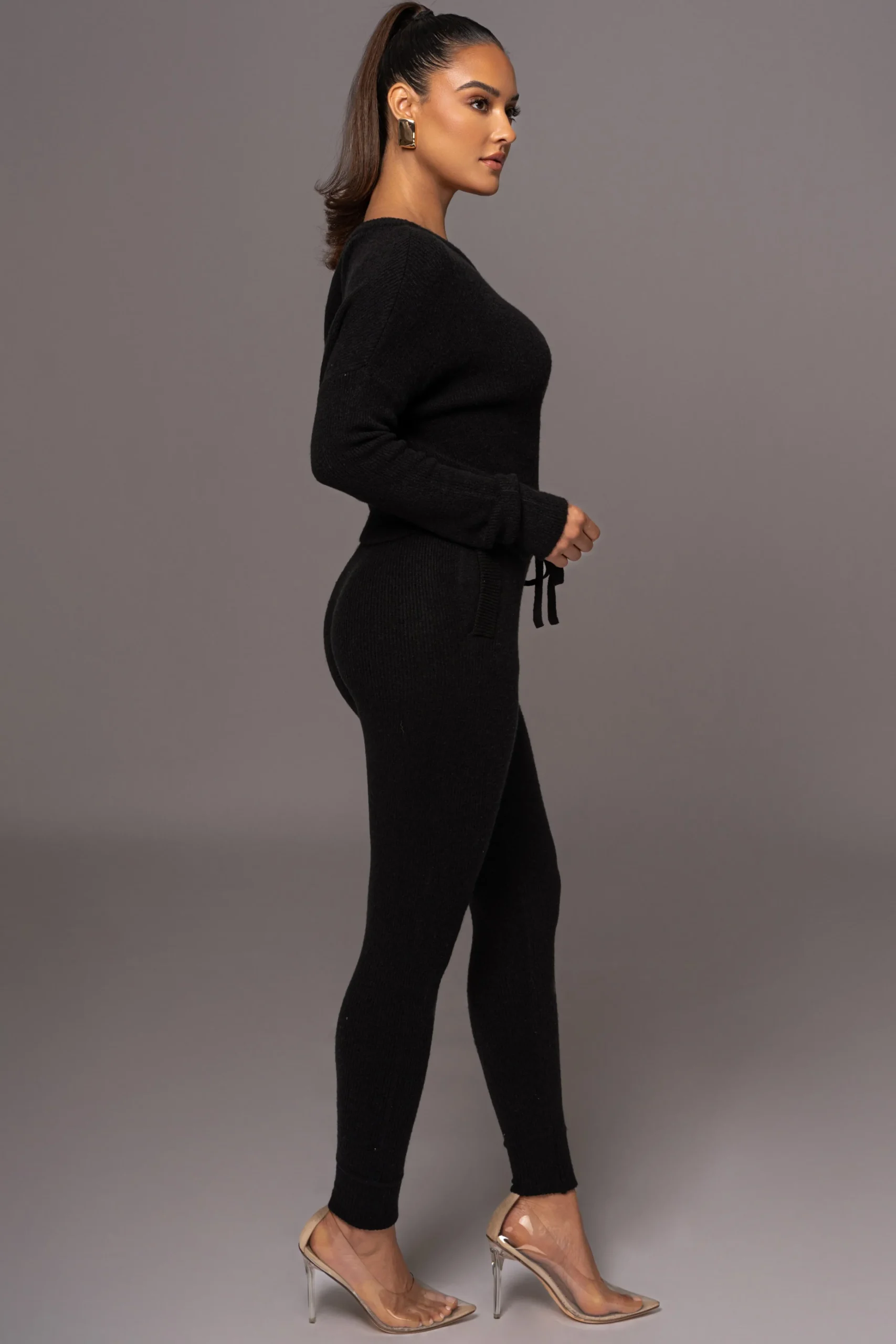 black_sedona_knit_pant_se_7.webp JLUXLABEL Black Sedona Knit Pant Set