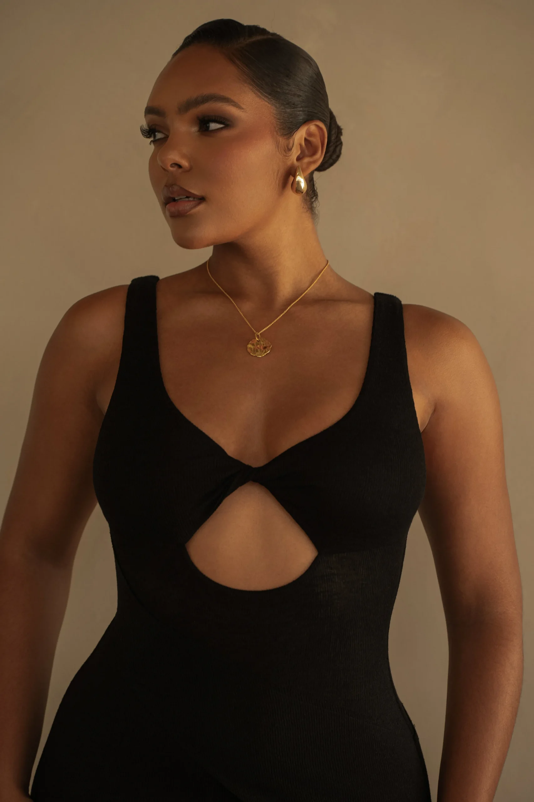 black_shift_of_feelings_m_1.webp JLUXLABEL Black Shift Of Feelings Midi Dress