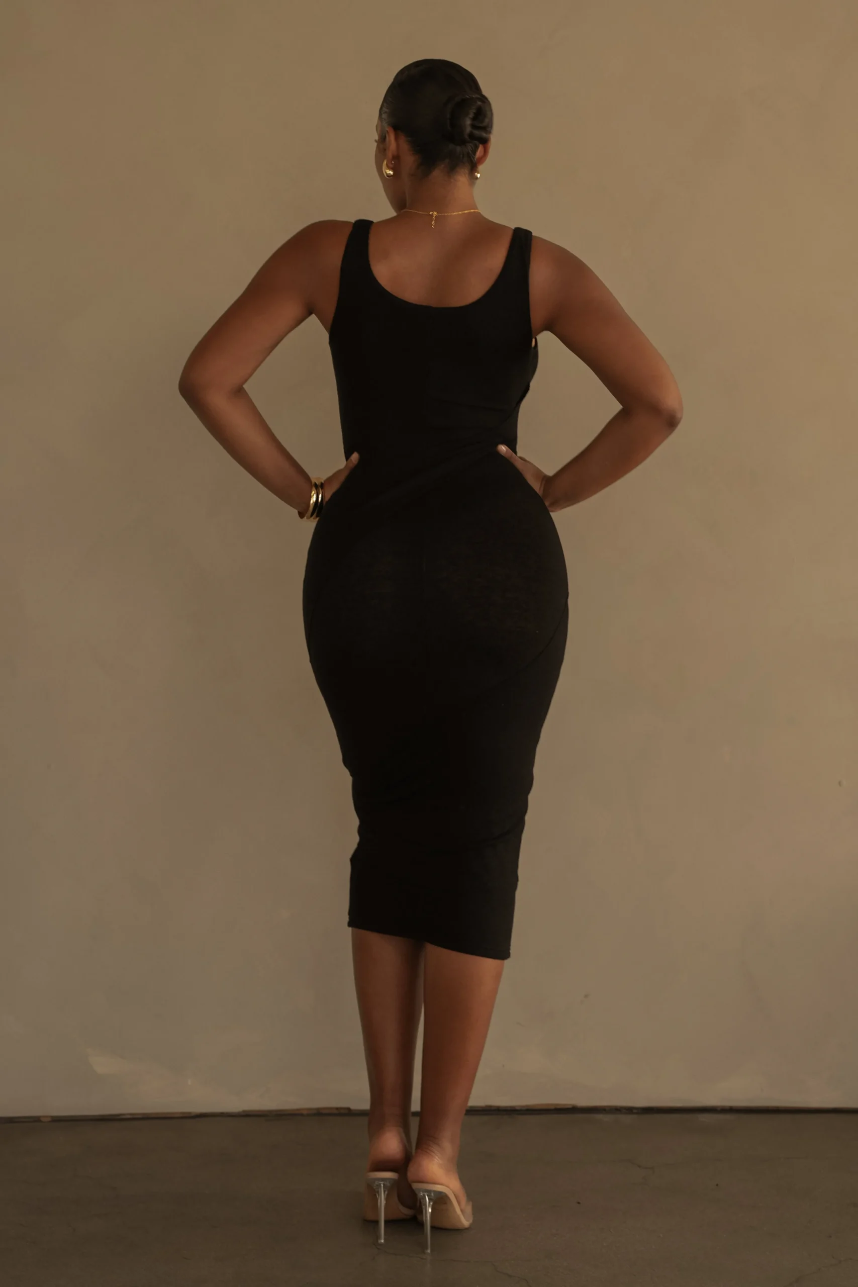 black_shift_of_feelings_m_6.webp JLUXLABEL Black Shift Of Feelings Midi Dress