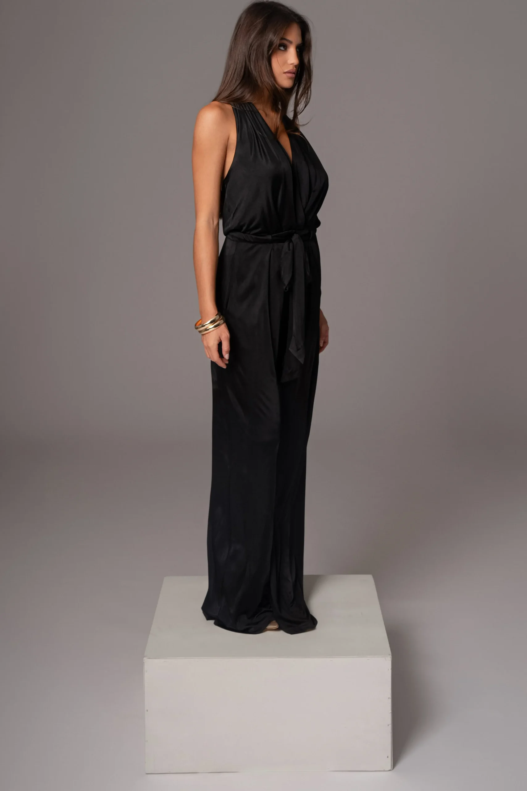 black_slinky_halter_belte_6.webp JLUXLABEL Black Slinky Halter Belted Jumpsuit