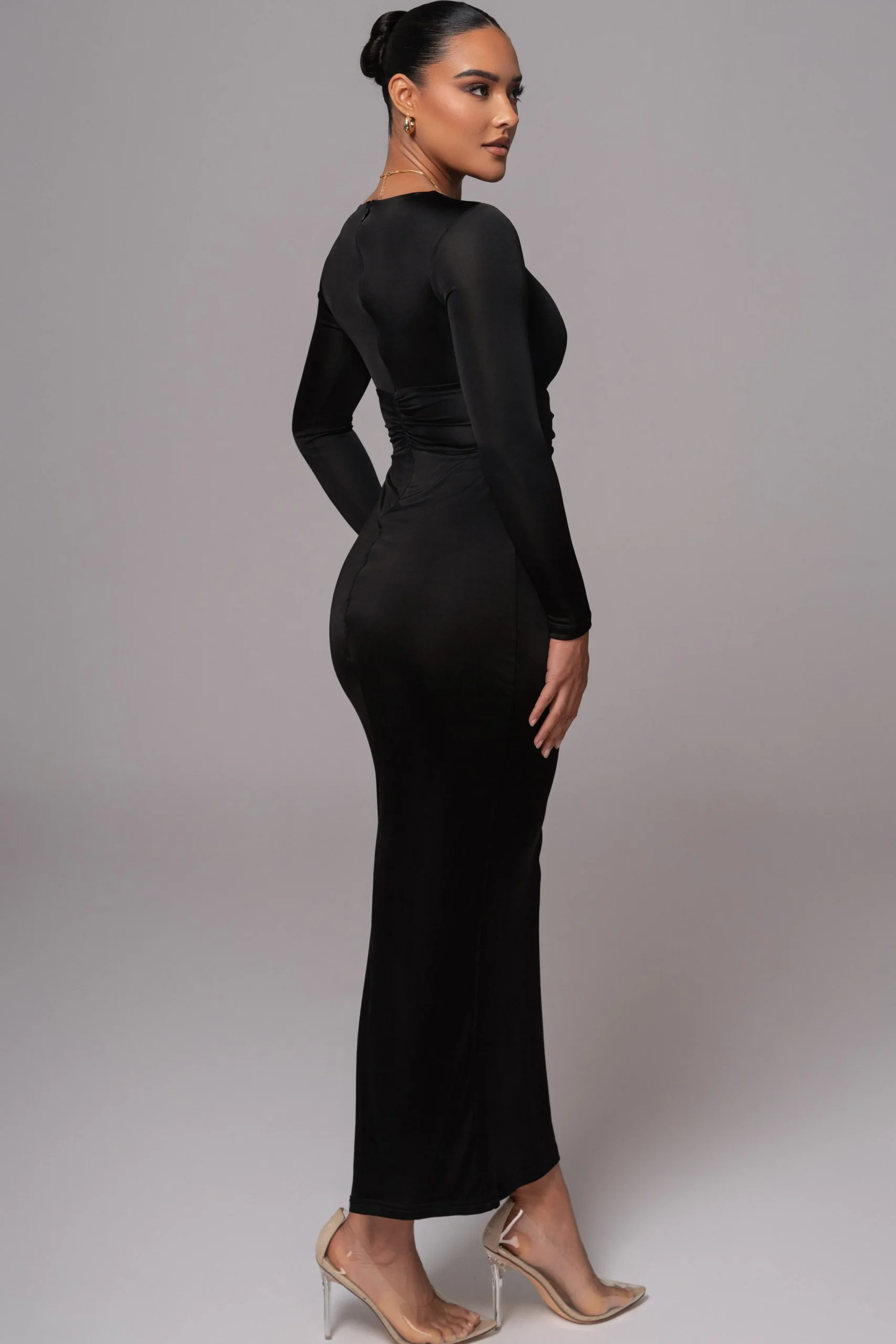 black_soiree_cutout_maxi__7.webp JLUXLABEL Black Soiree Cutout Maxi Dress