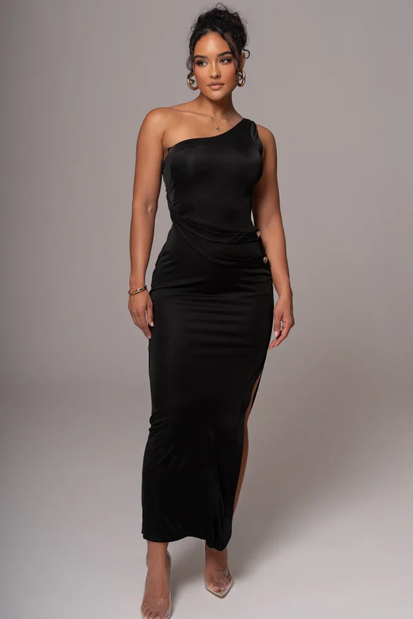 JLUXLABEL Black Surrey Maxi Dress