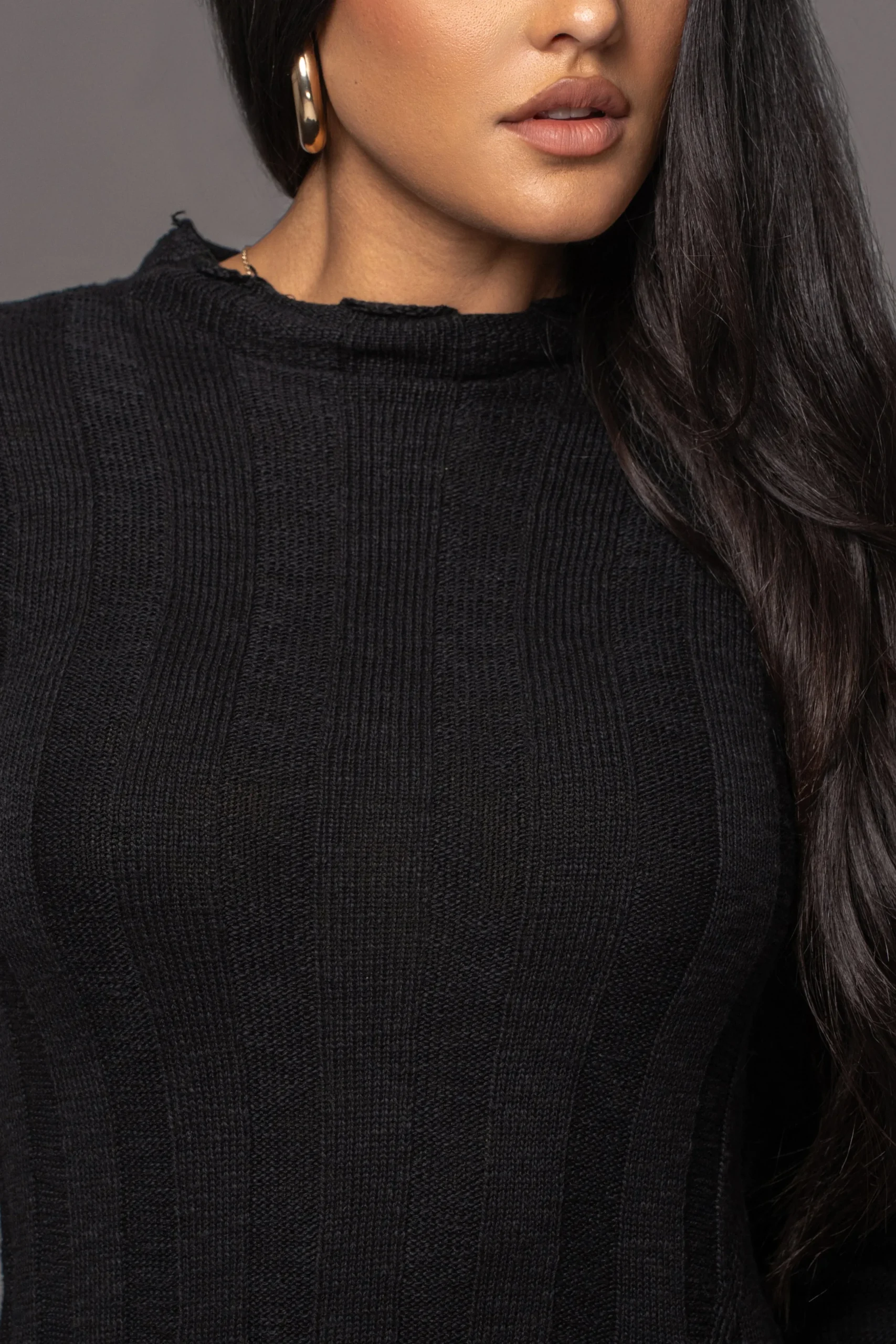 black_take_a_chance_ribbe_12.webp JLUXLABEL Black Take A Chance Ribbed Pant Set