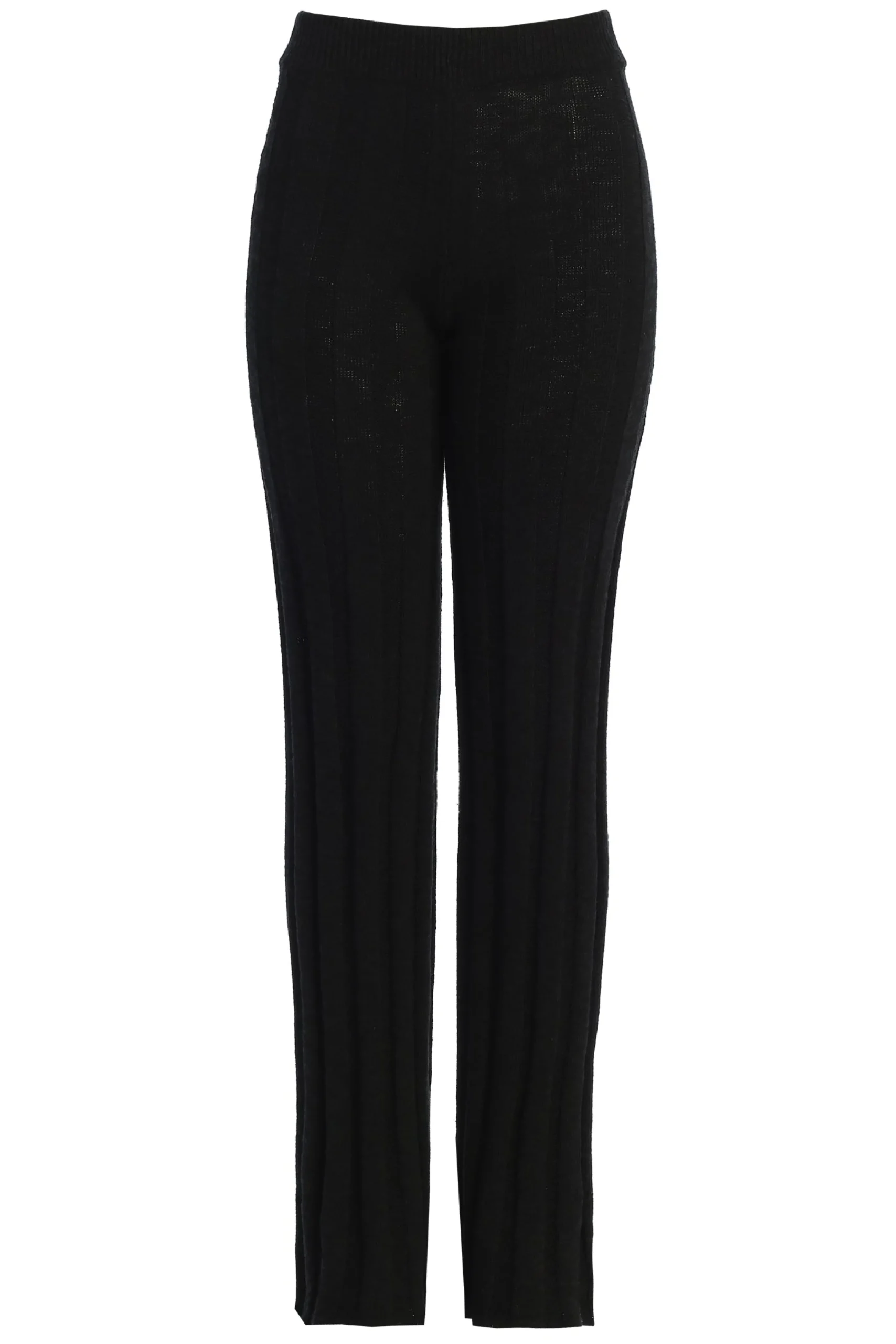 black_take_a_chance_ribbe_4.webp JLUXLABEL Black Take A Chance Ribbed Pant Set