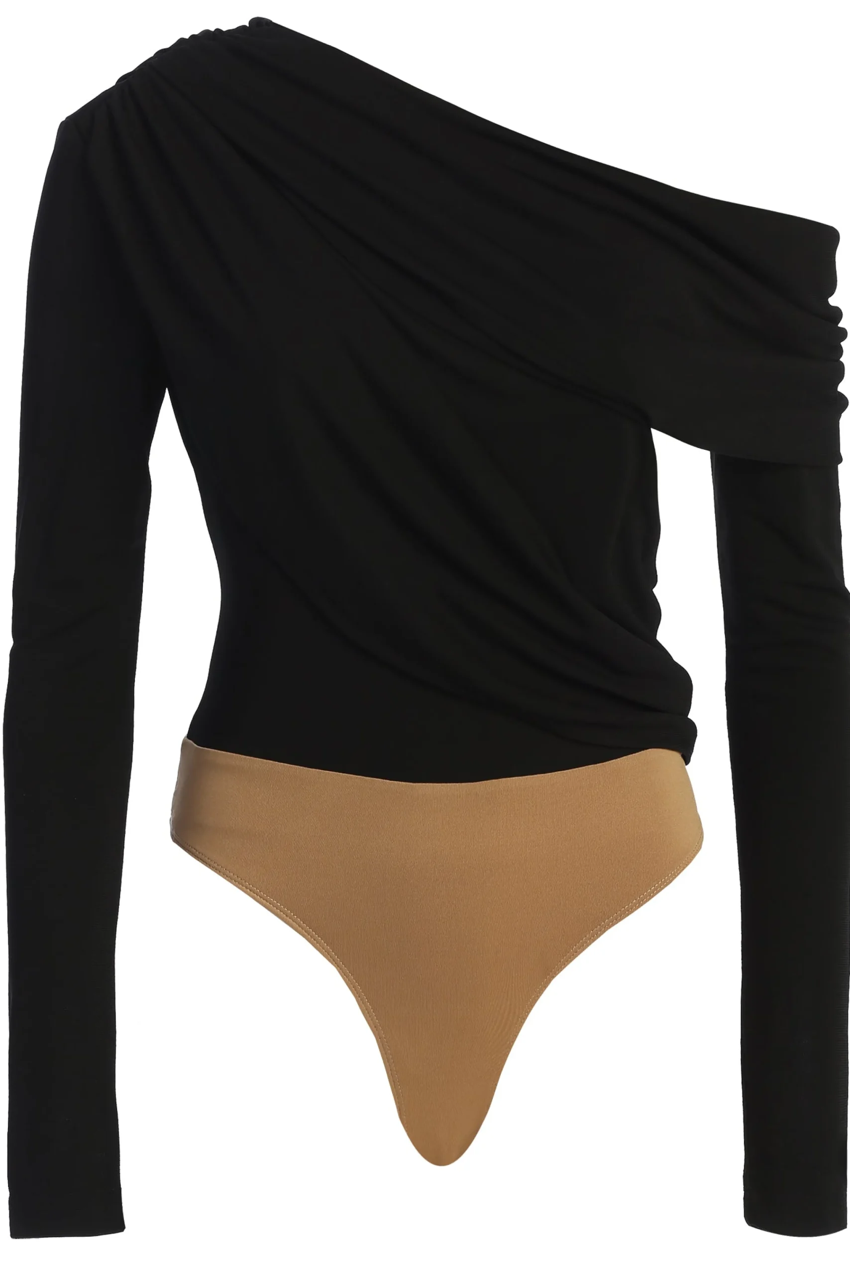 black_ultra_high_neck_bod_0.webp JLUXLABEL Black Ultra High Neck Bodysuit