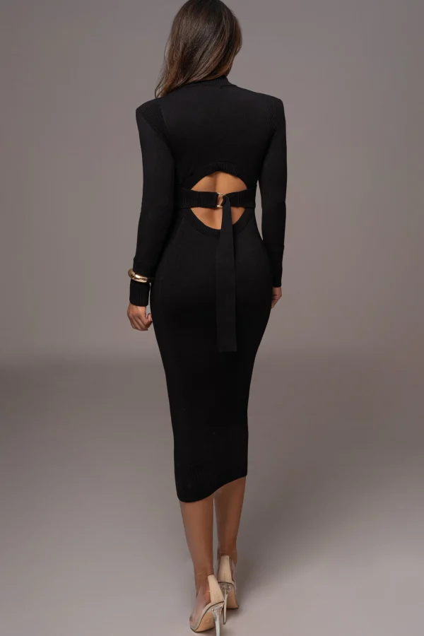 JLUXLABEL Black Under Your Spell Dress