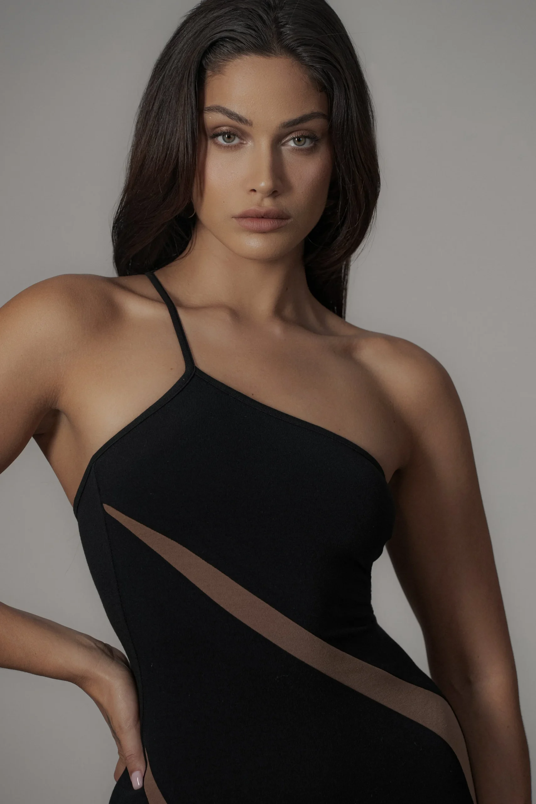 black_wanderlust_one_shou_3.webp JLUXLABEL Black Wanderlust One Shoulder Dress