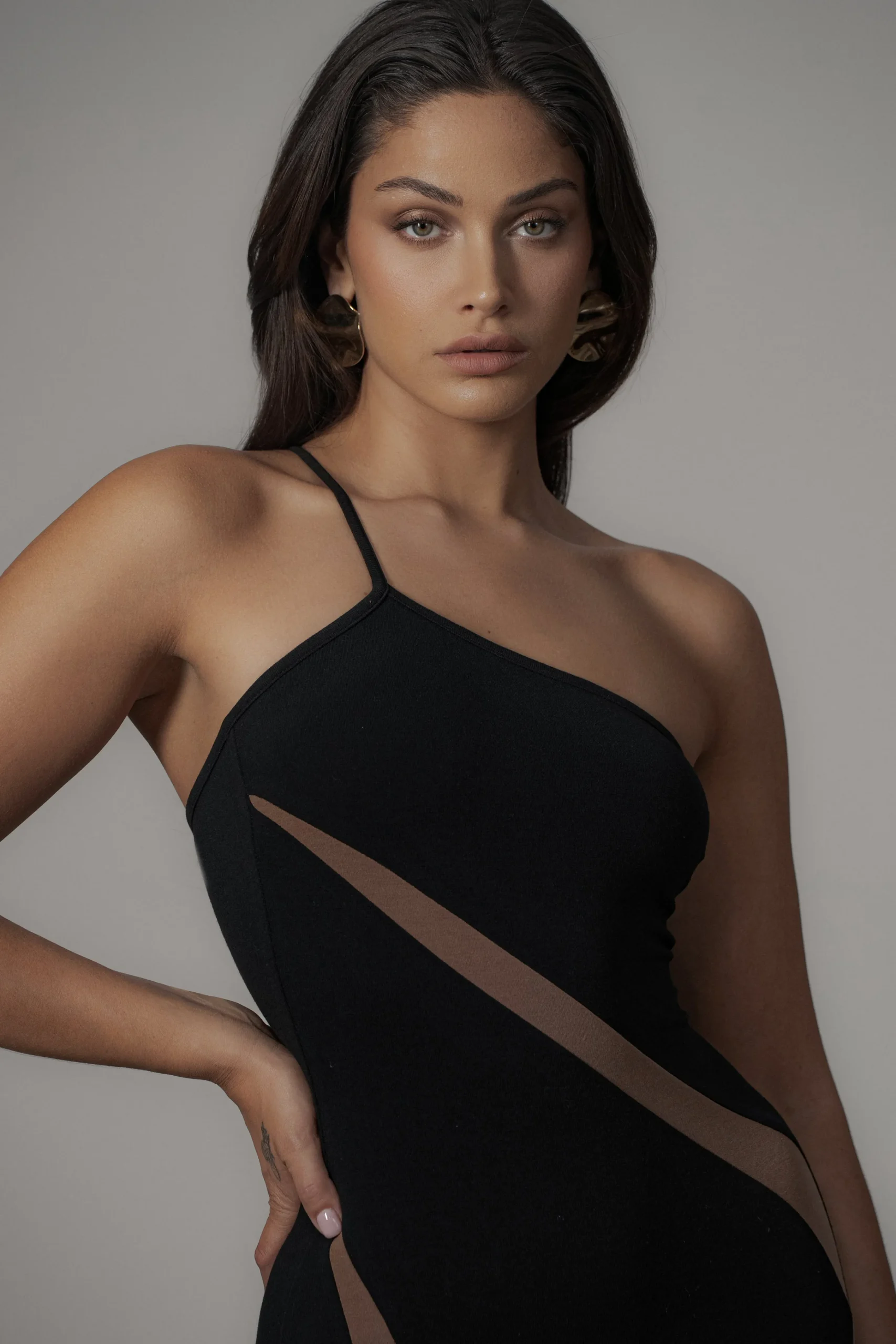 black_wanderlust_one_shou_6.webp JLUXLABEL Black Wanderlust One Shoulder Dress
