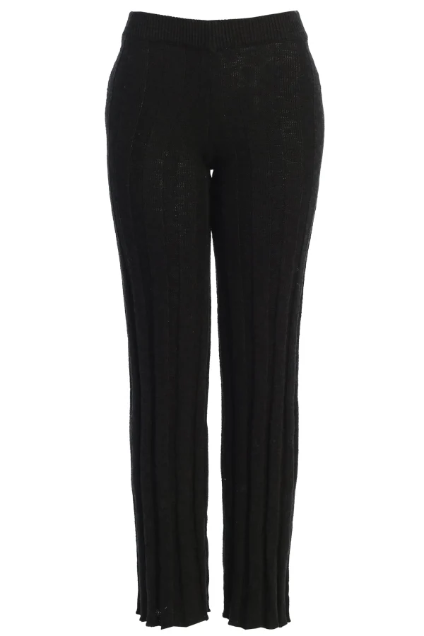 JLUXLABEL Black West Bound Sweater Set