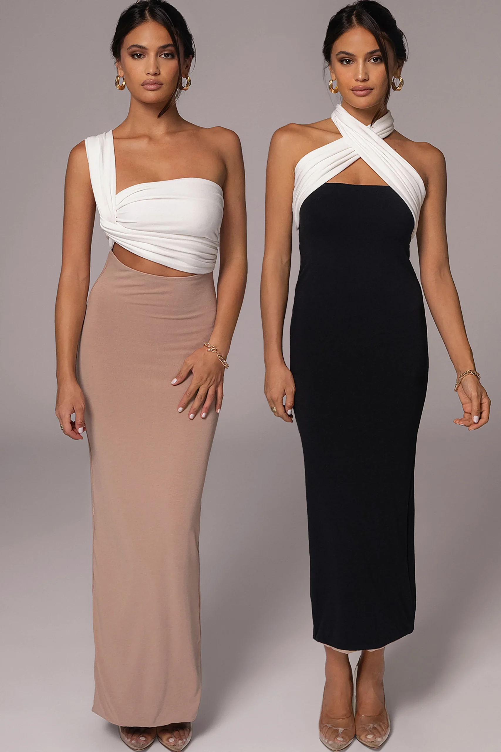 blackbeige_dominic_revers_0.webp JLUXLABEL Black/Beige Dominic Reversible Maxi Dress