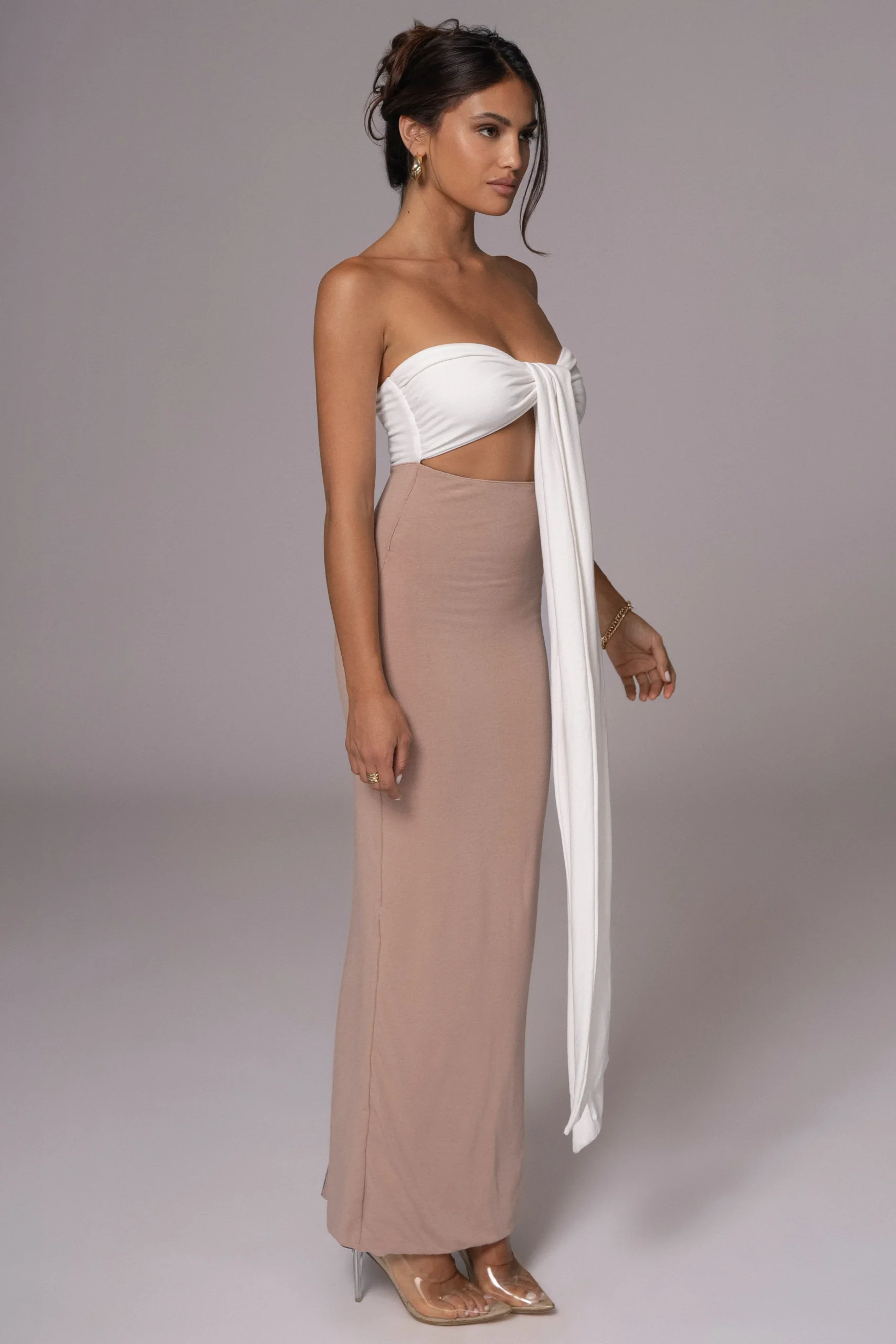 blackbeige_dominic_revers_14.webp JLUXLABEL Black/Beige Dominic Reversible Maxi Dress