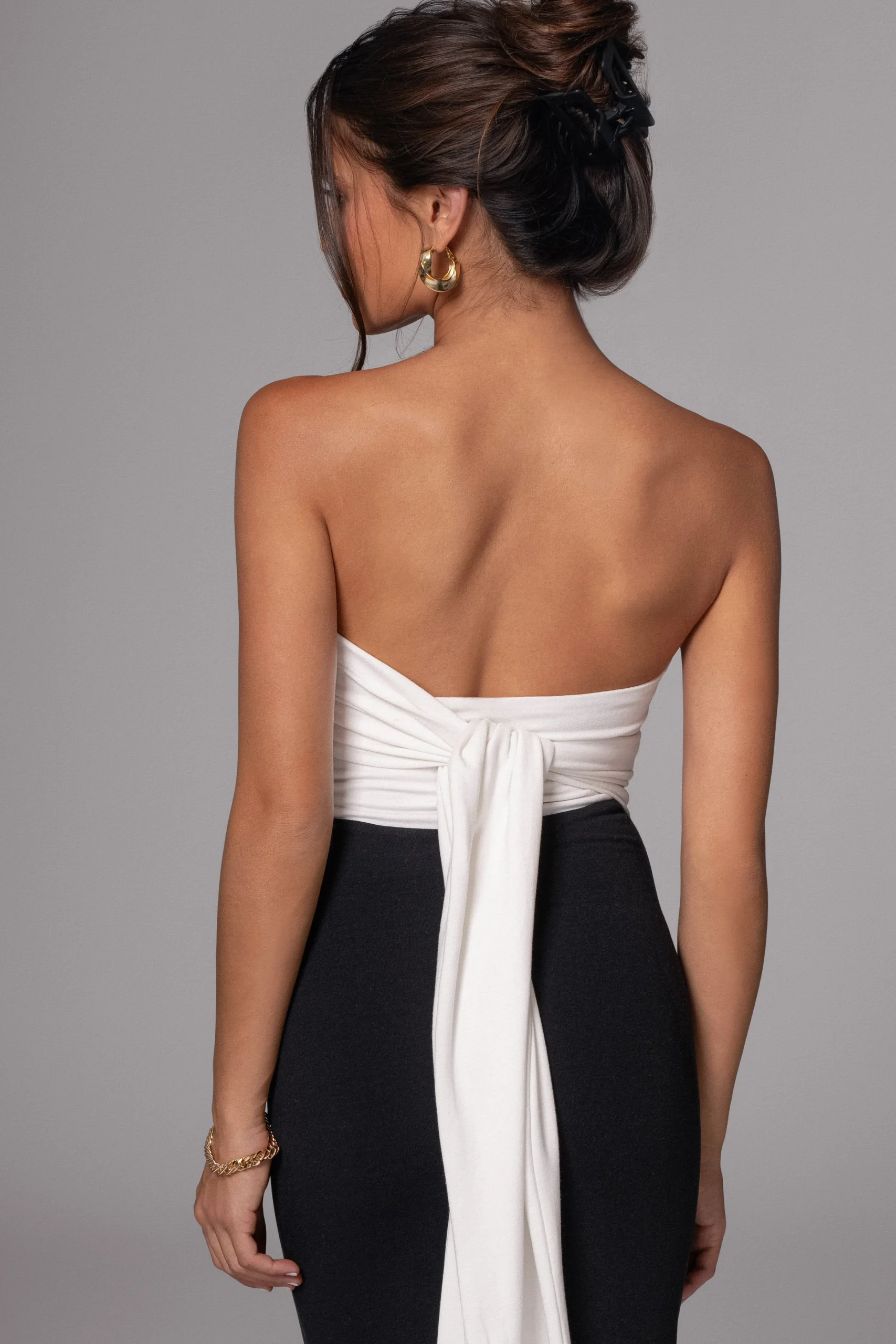 blackbeige_dominic_revers_17.webp JLUXLABEL Black/Beige Dominic Reversible Maxi Dress