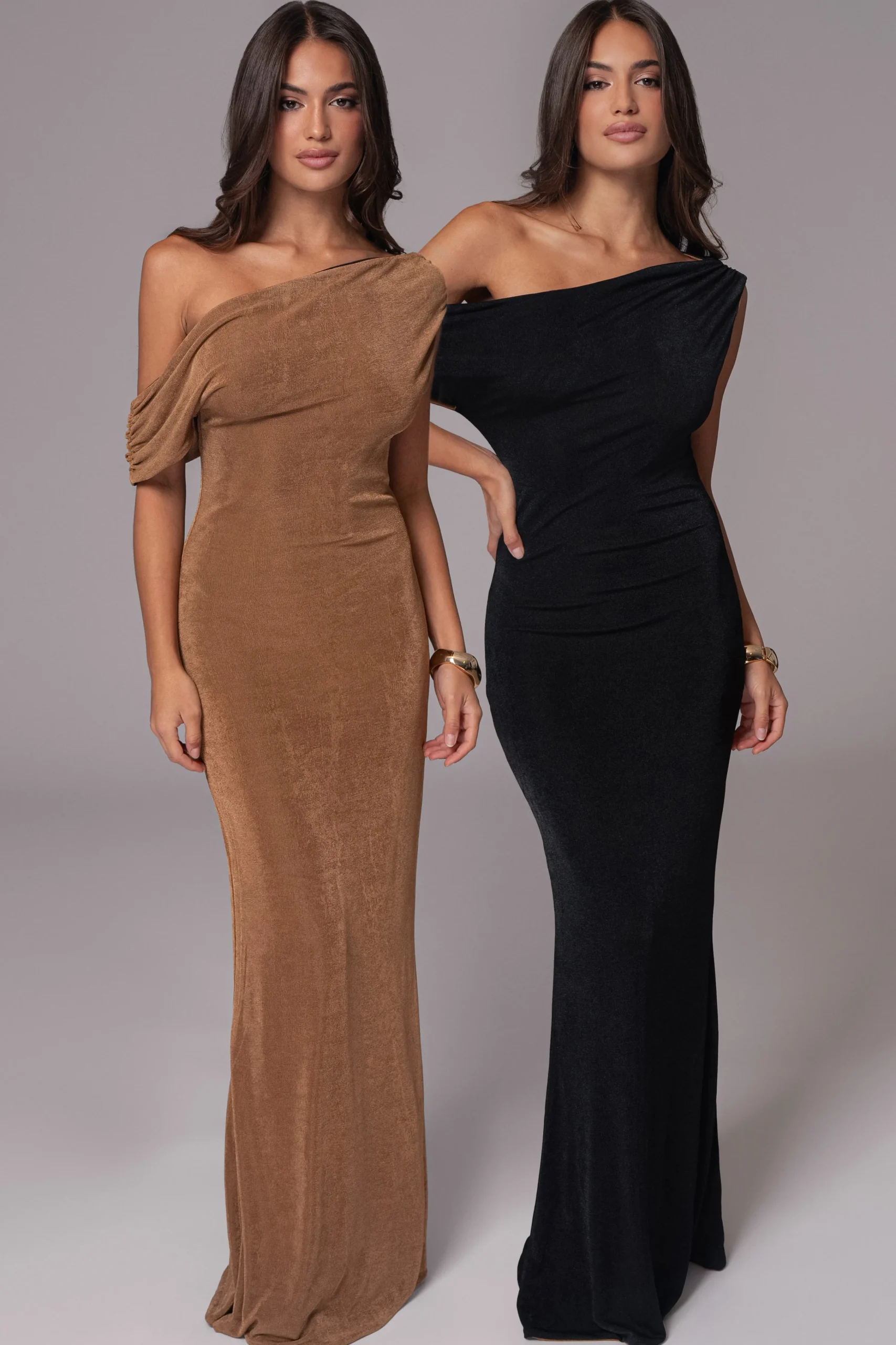blackbrown_classic_elegan_0.webp JLUXLABEL Black/Brown Classic Elegance Reversible Maxi Dress