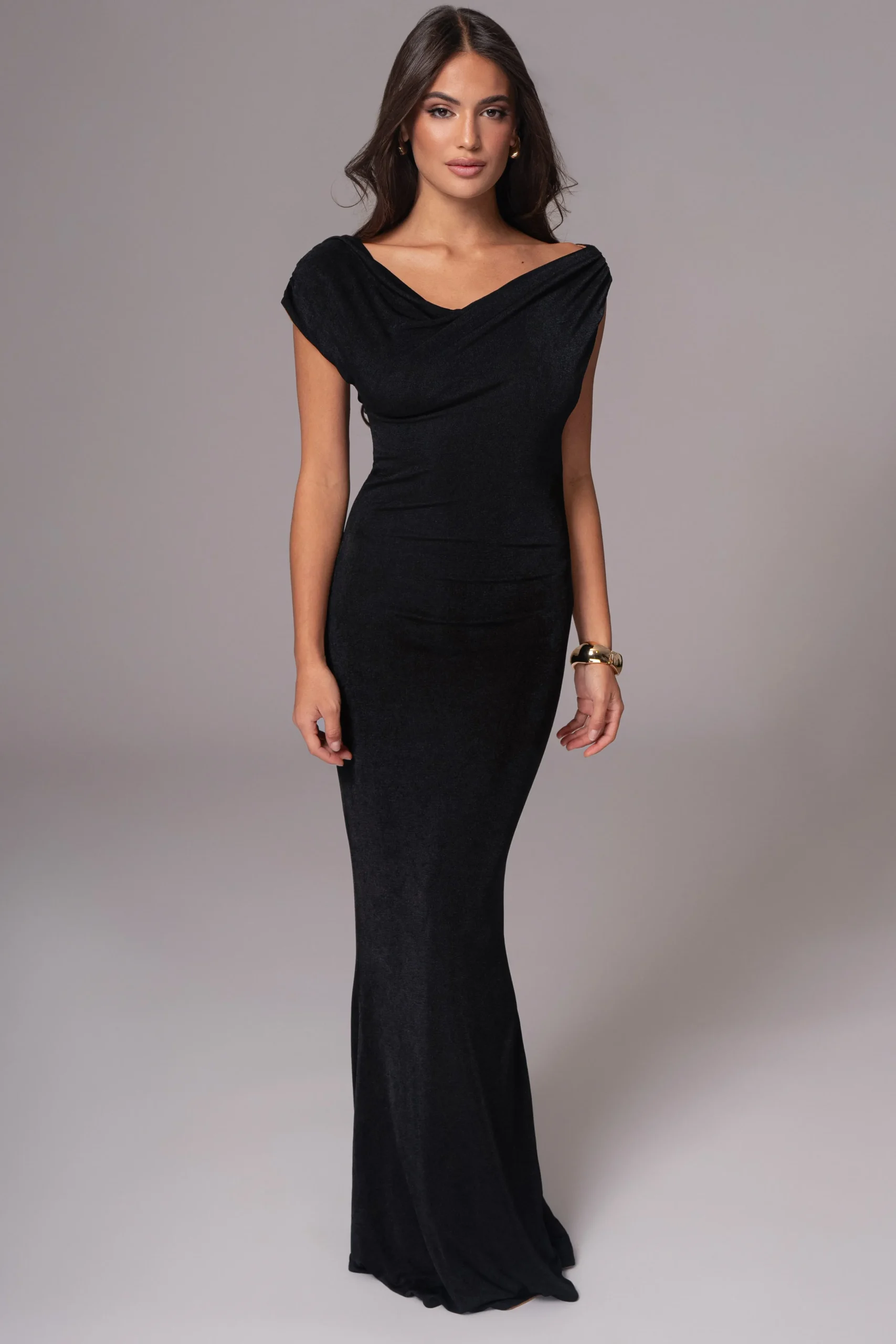 blackbrown_classic_elegan_7.webp JLUXLABEL Black/Brown Classic Elegance Reversible Maxi Dress