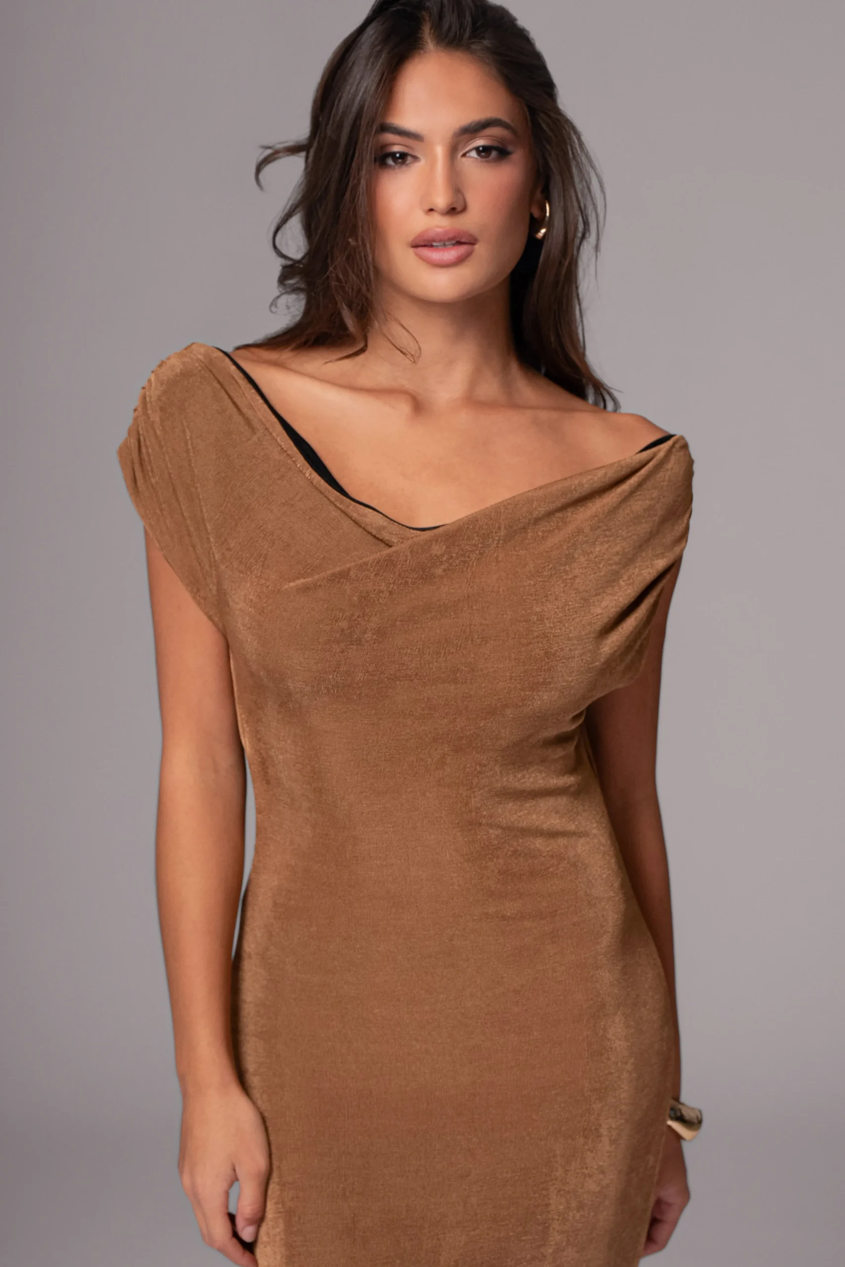 blackbrown_classic_elegan_9.webp JLUXLABEL Black/Brown Classic Elegance Reversible Maxi Dress