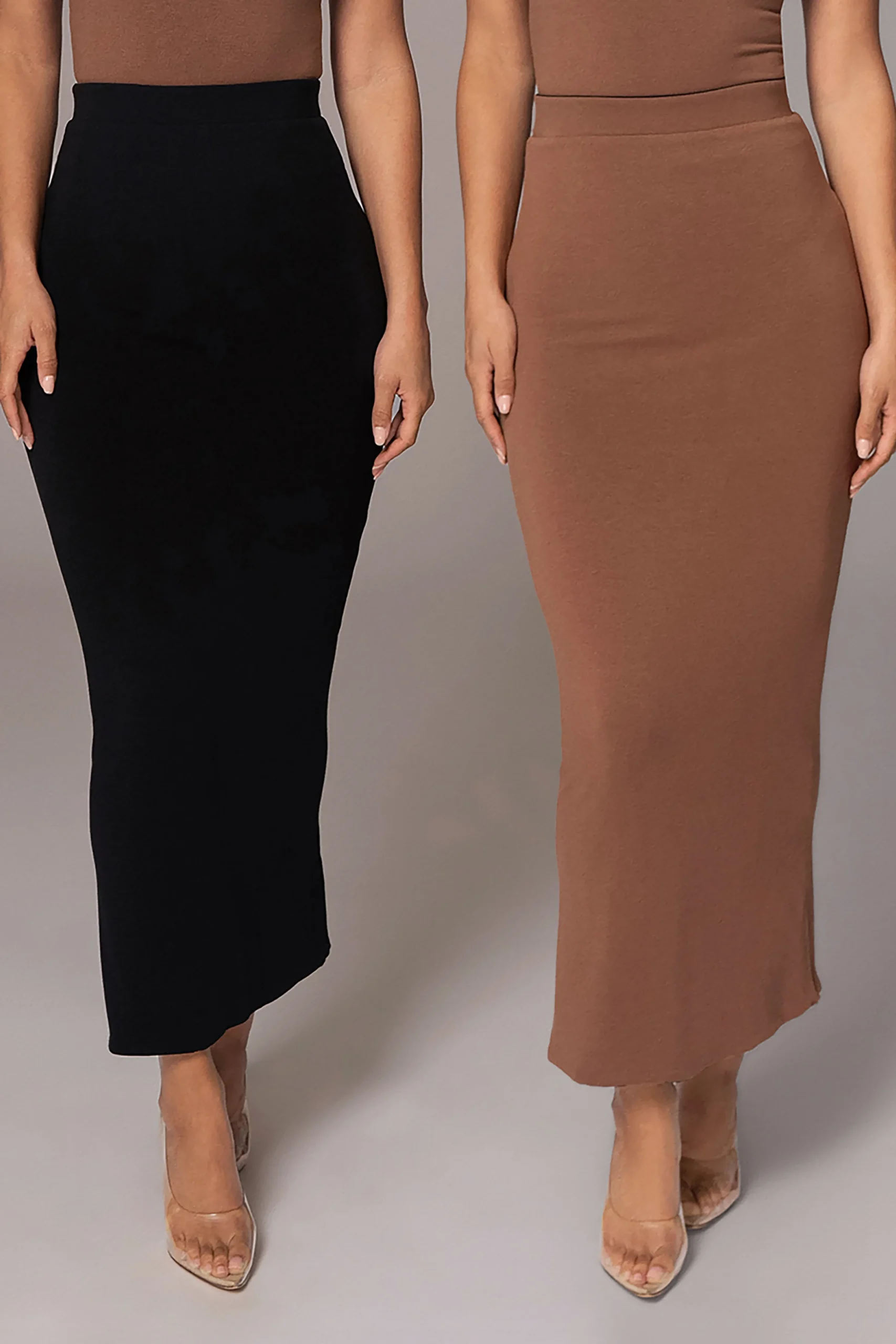 blackpecan_everyday_rever_0.webp JLUXLABEL Black/Pecan Everyday Reversible Skirt