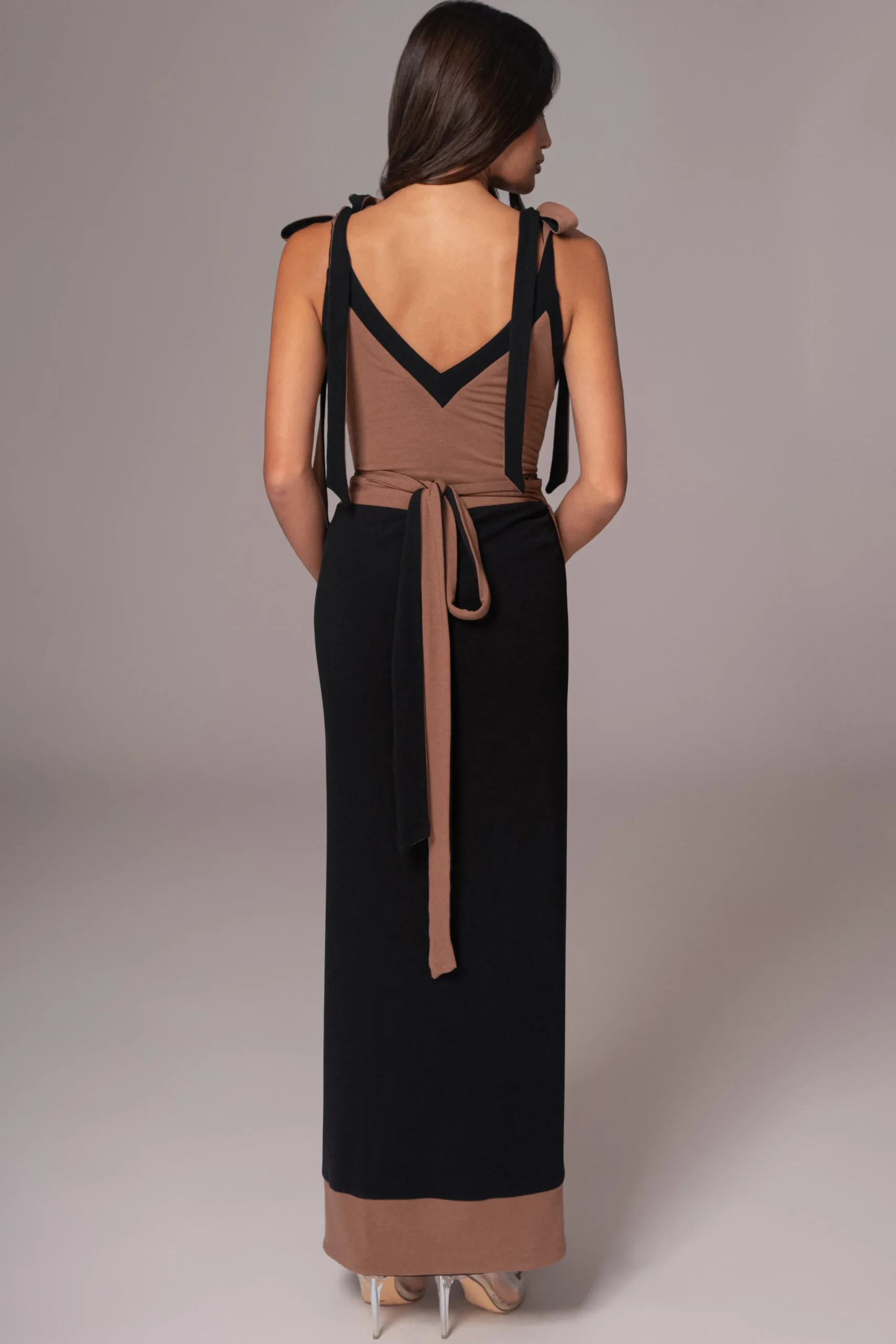 blackpecan_kamie_reversib_28.webp JLUXLABEL Black/Pecan Kamie Reversible Skirt Set