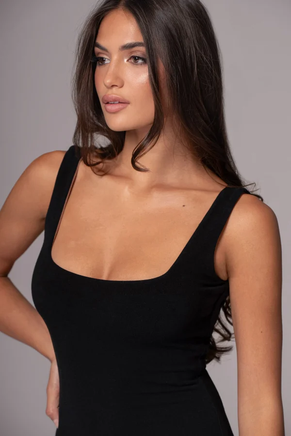 JLUXLABEL Black/Pecan Keidi Reversible Maxi Dress