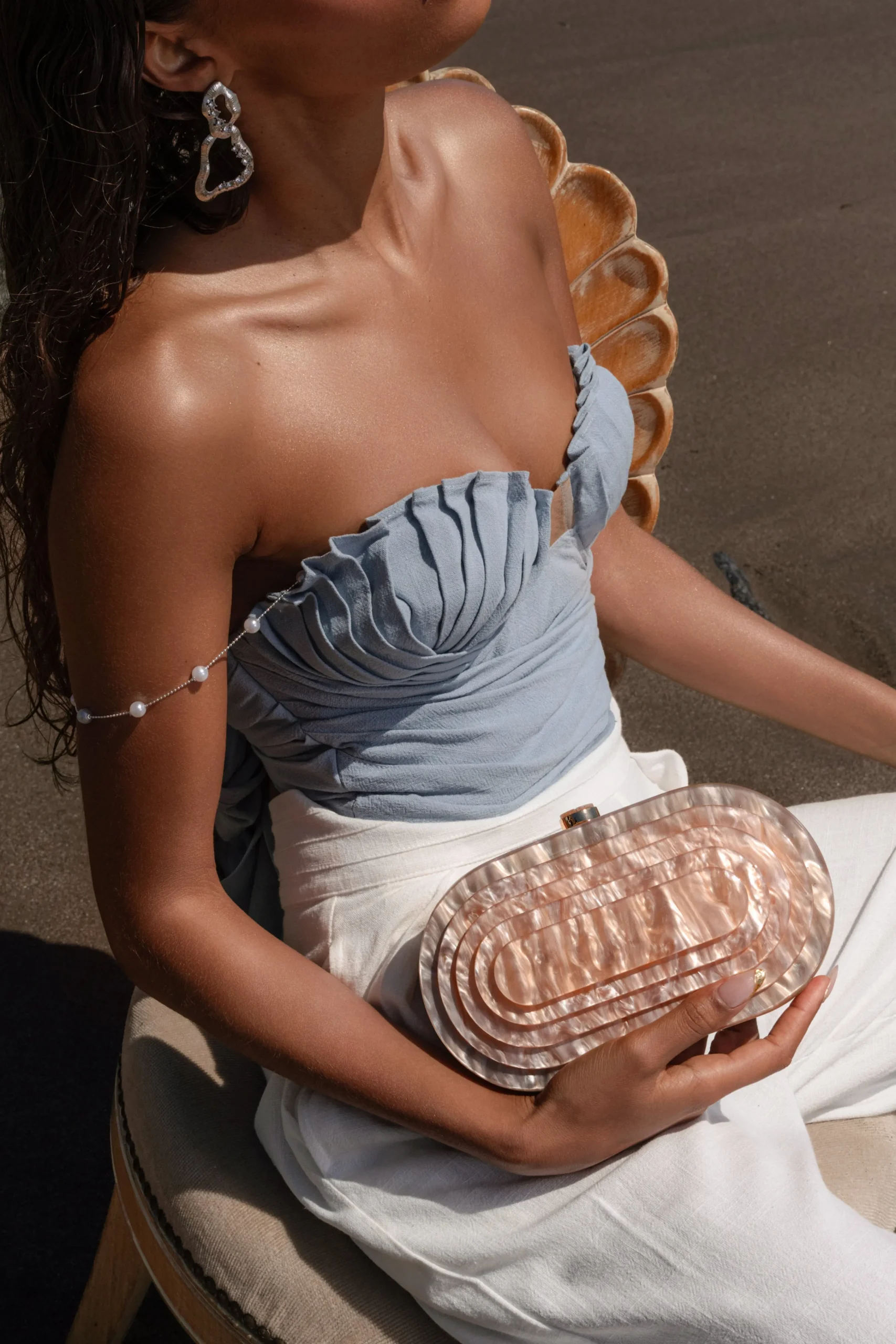 blue_arielle_bustier_top_3.webp JLUXLABEL Blue Arielle Bustier Top