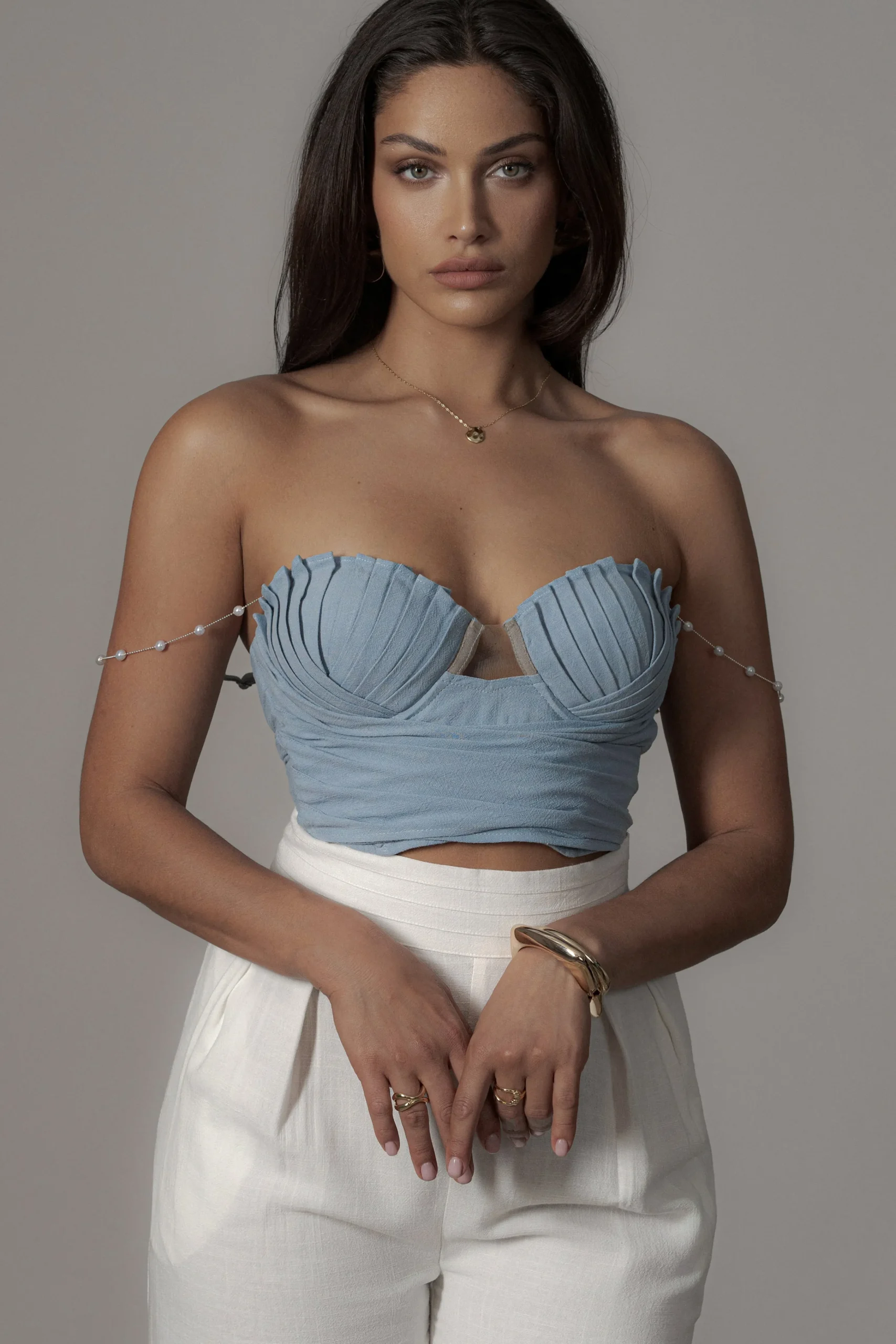 blue_arielle_bustier_top_9.webp JLUXLABEL Blue Arielle Bustier Top