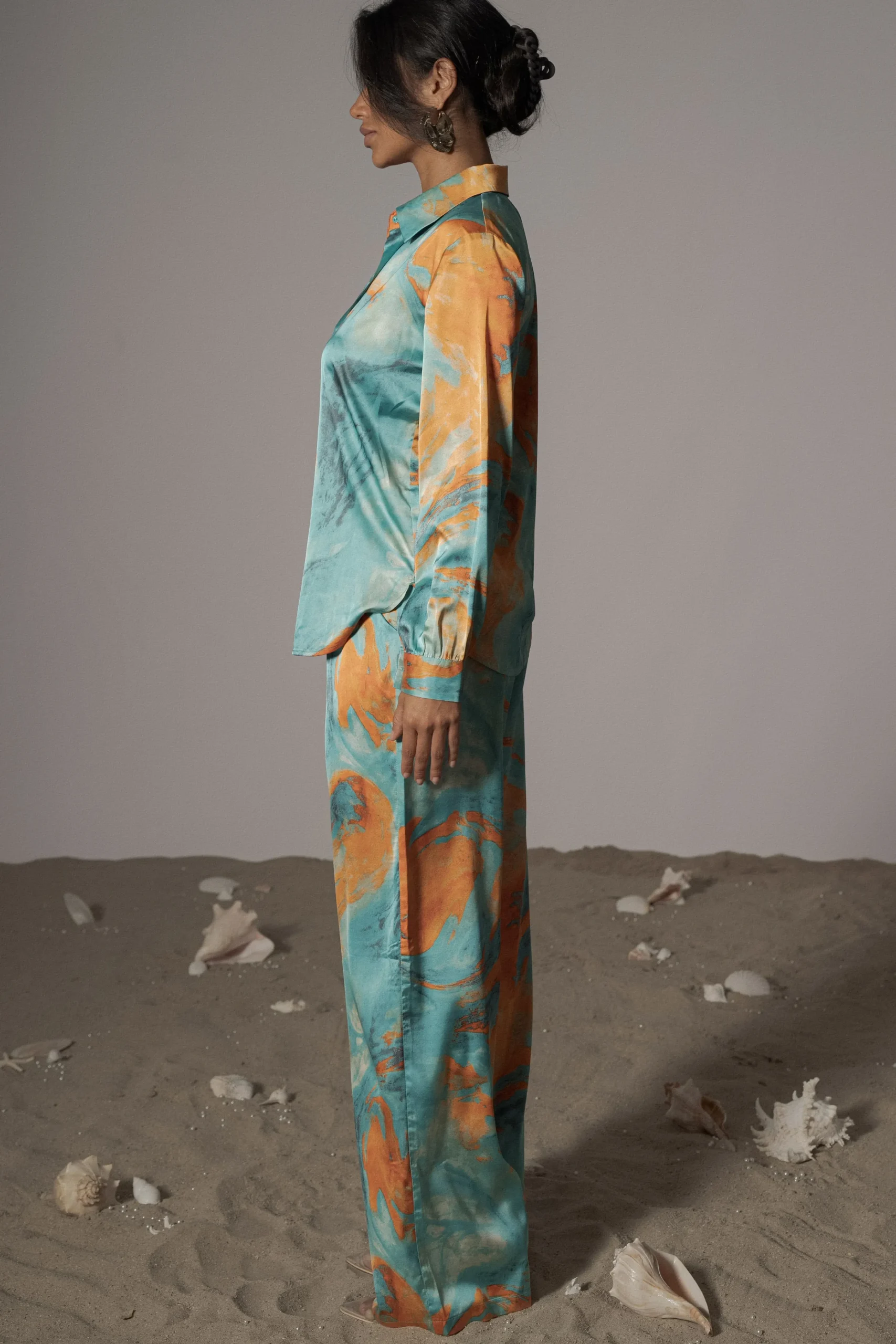 blue_hidden_gems_satin_pa_2.webp JLUXLABEL Blue Hidden Gems Satin Pant Set