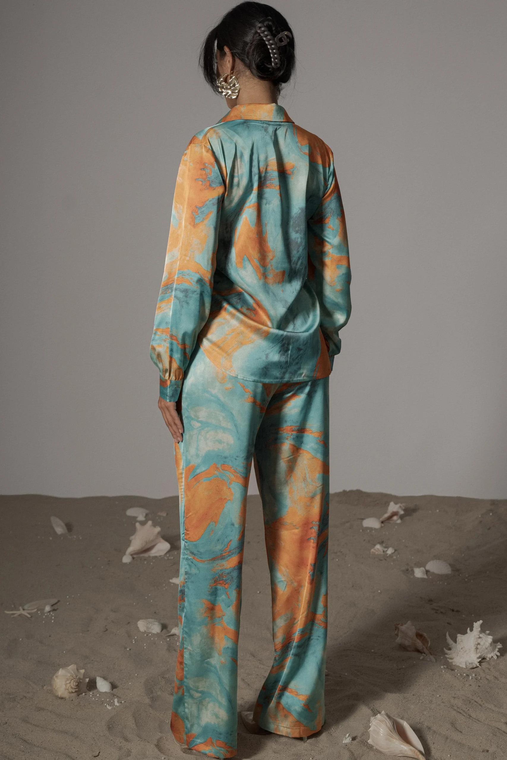 blue_hidden_gems_satin_pa_3.webp JLUXLABEL Blue Hidden Gems Satin Pant Set