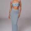 JLUXLABEL Blue Sunny Skirt Set